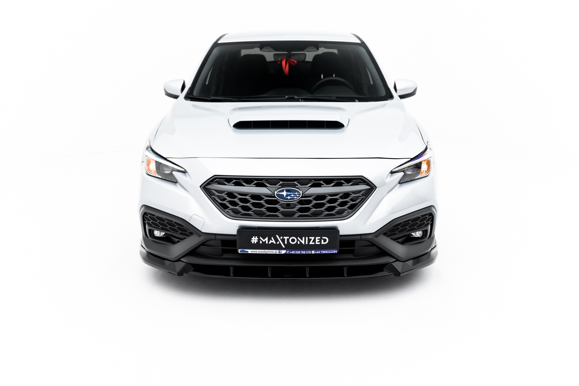 Frontspoiler Subaru WRX STI II Facelift 2021 ->  | Sport Glossy Black Edition V1 – bilde 2