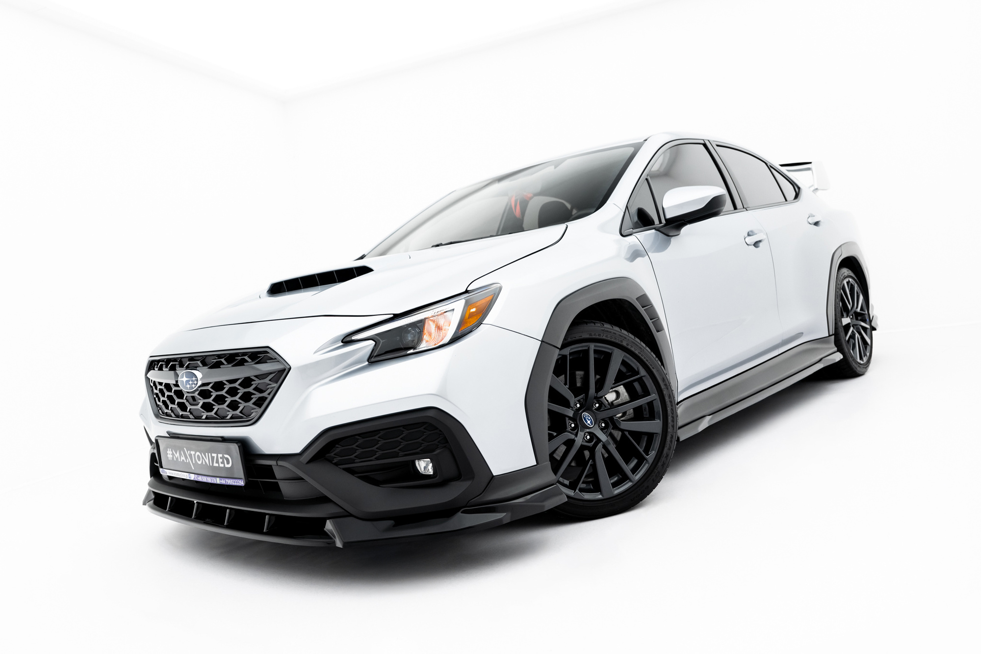 Frontspoiler Subaru WRX STI II Facelift 2021 ->  | Sport Glossy Black Edition V1 – bilde 6