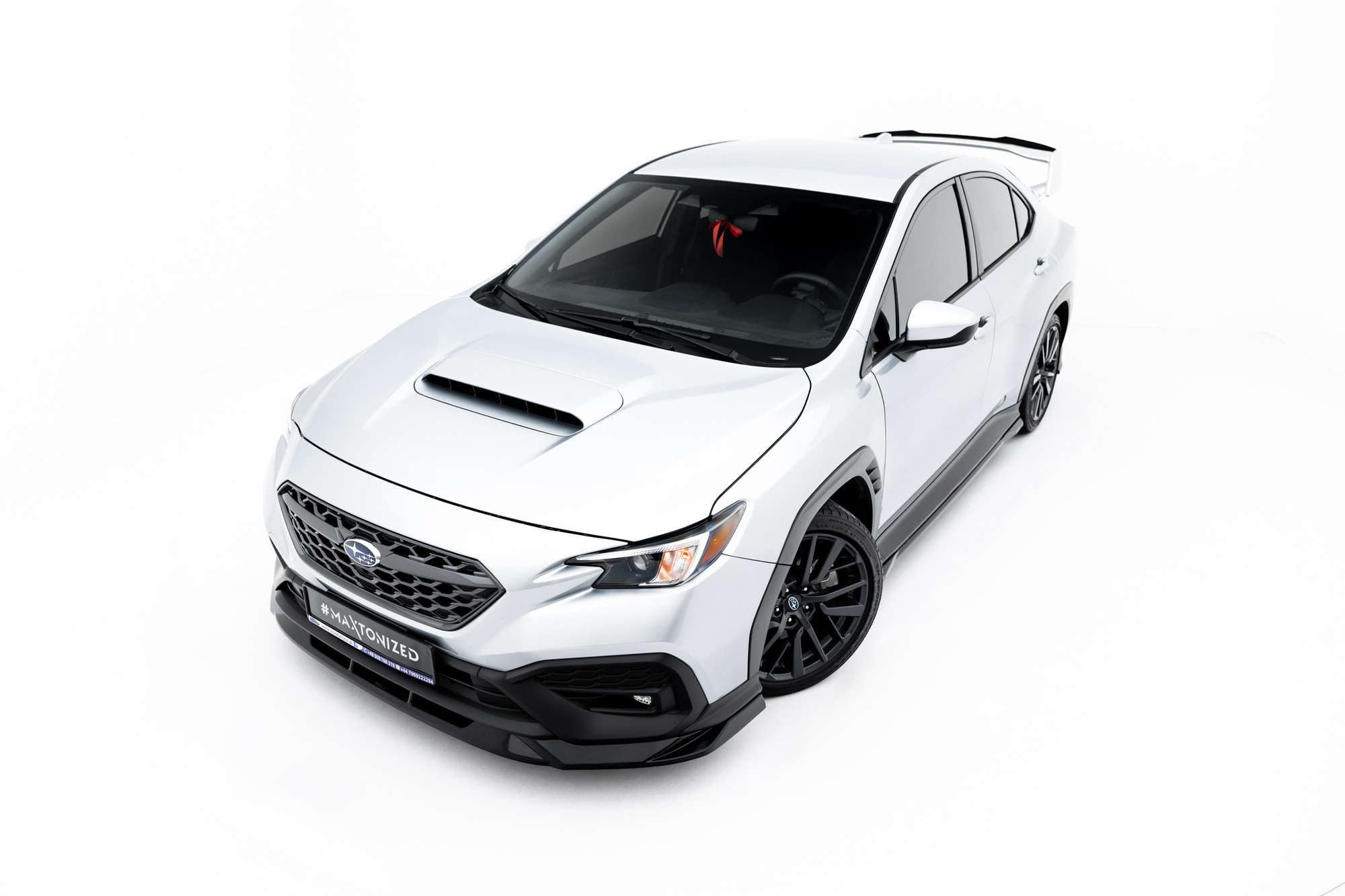 Frontspoiler Subaru WRX STI II Facelift 2021 ->  | Sport Glossy Black Edition V2
