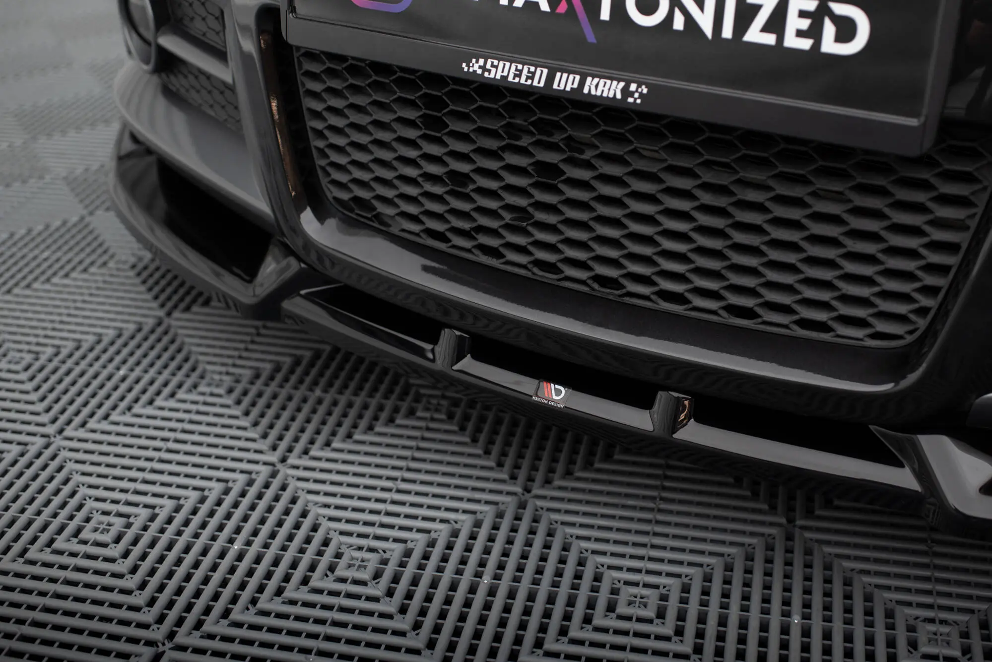 Frontspoiler Suzuki Swift Sport mk4 2005 - 2010 | Glossy Black Edition