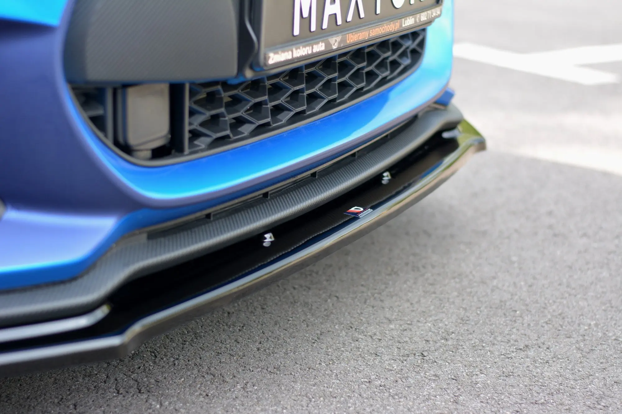 Frontspoiler Suzuki Swift Sport VI 2017-> | V.1 Glossy Black Edition