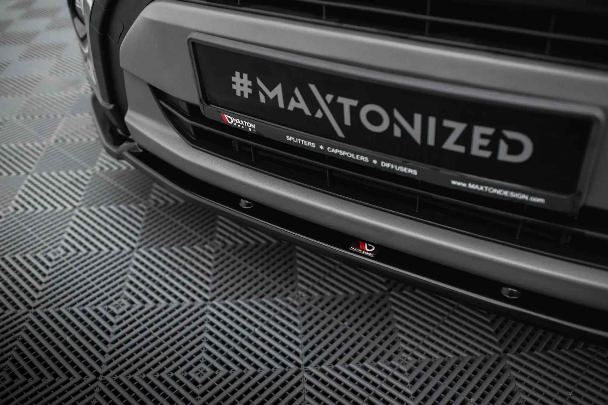 Frontspoiler Suzuki Vitara II S (LY) 2015 - 2024 | V.2 Glossy Black Edition