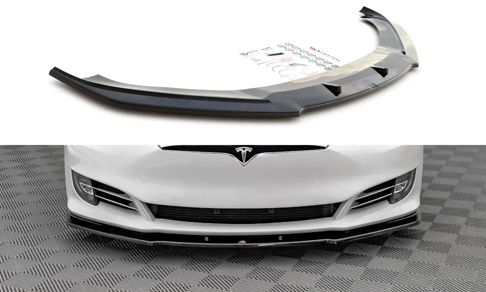 Frontspoiler Tesla Model S 2016 - 2021 | V.1 Glossy Black Edition