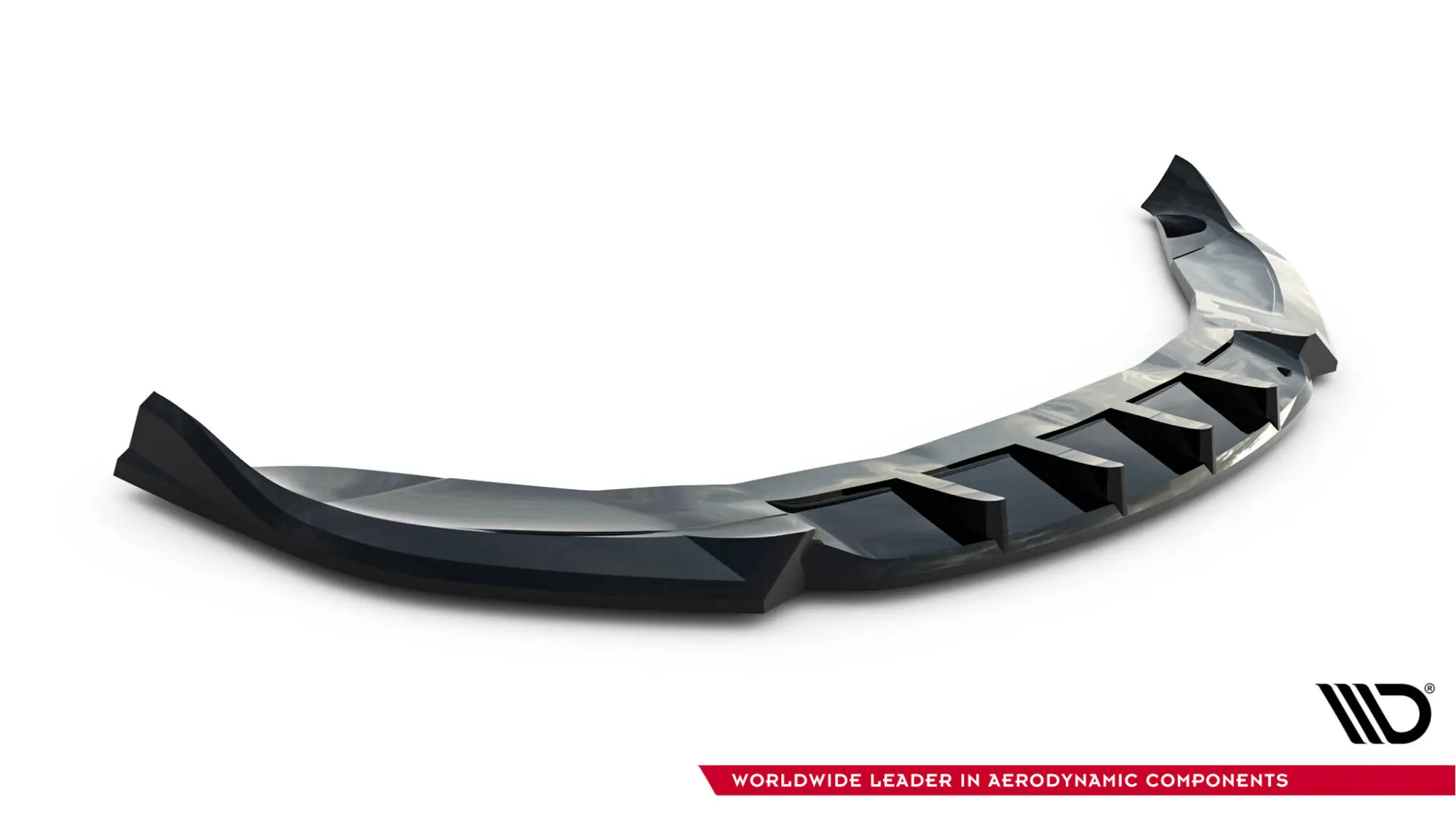 Frontspoiler Tesla Model S Plaid 2021 -> | V.1 Glossy Black Edition – bilde 5