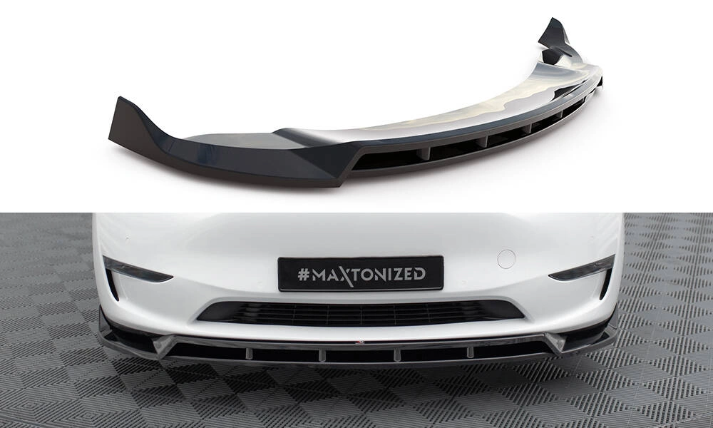 Frontspoiler Tesla Model Y 2020 - 2025 | V.2 Glossy Black Edition