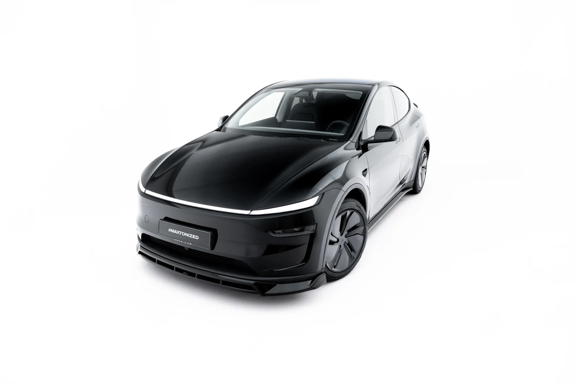 Frontspoiler Tesla Model Y Juniper 2025 -> | Sport Glossy Black Edition – bilde 3