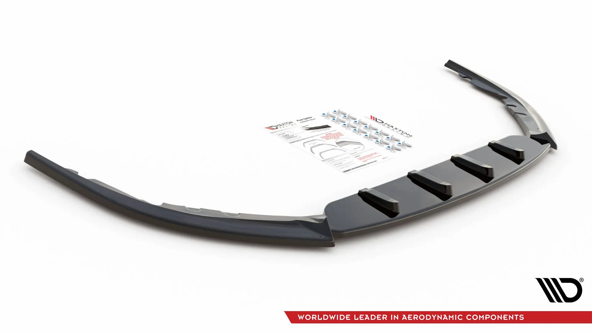 Frontspoiler Toyota Avensis III (T27) Facelift 2015 - 2018 | V.1 Glossy Black Edition – bilde 4