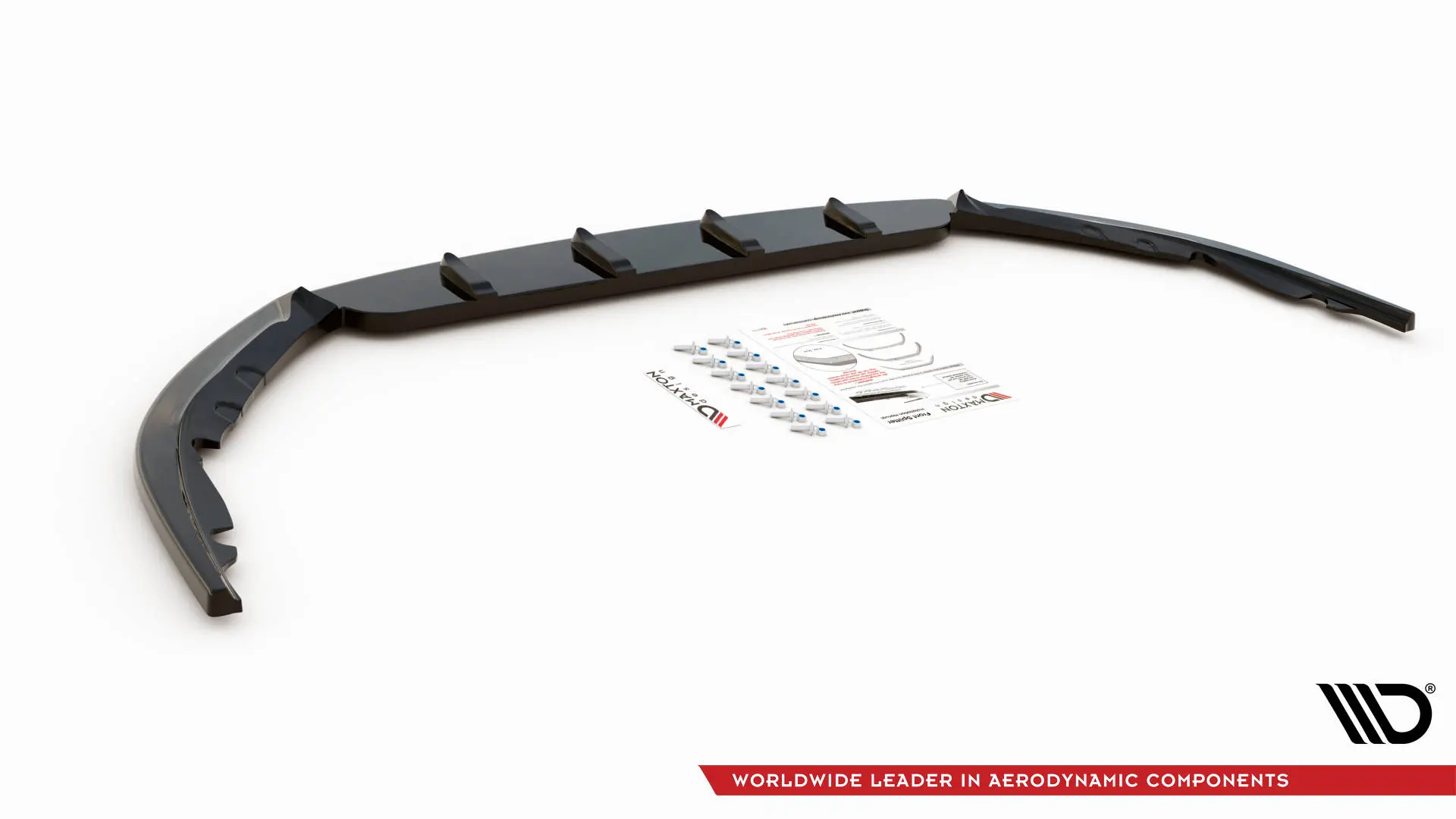 Frontspoiler Toyota Avensis III (T27) Facelift 2015 - 2018 | V.1 Glossy Black Edition – bilde 5