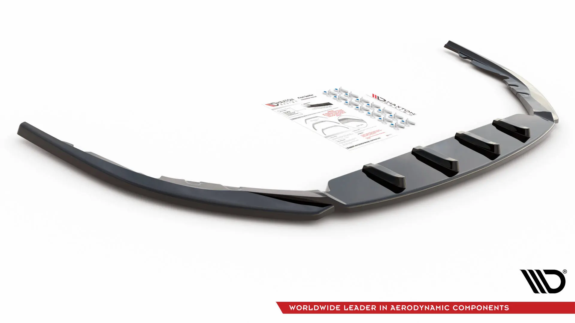 Frontspoiler Toyota Avensis III (T27) Facelift 2015 - 2018 | V.2 Glossy Black Edition – bilde 4