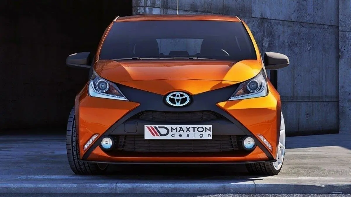 Frontspoiler Toyota Aygo II 2014-2022 | Glossy Black Edition – bilde 3