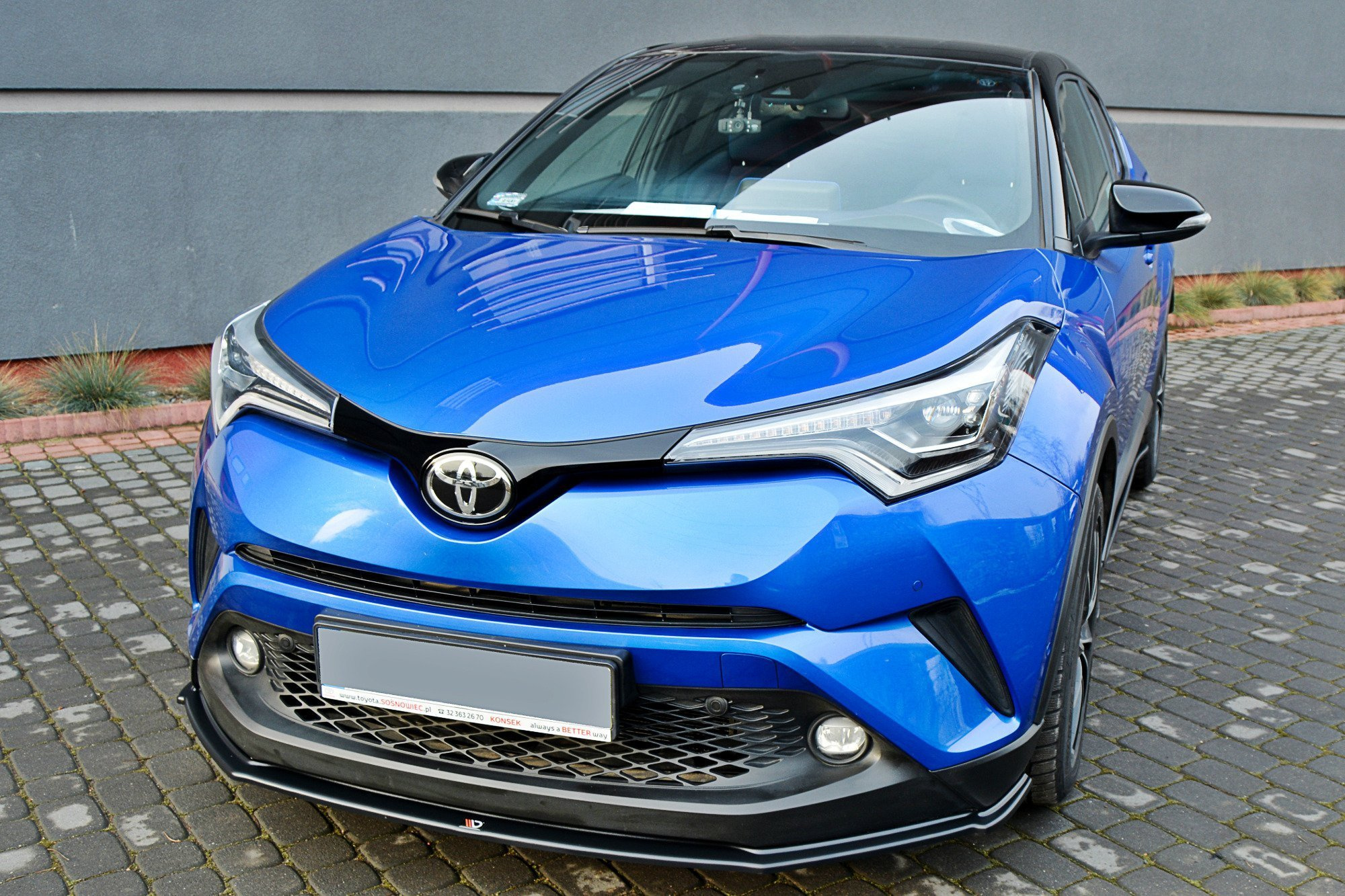 Frontspoiler Toyota C-HR 2016 - 2019 | Sport Glossy Black Edition – bilde 2