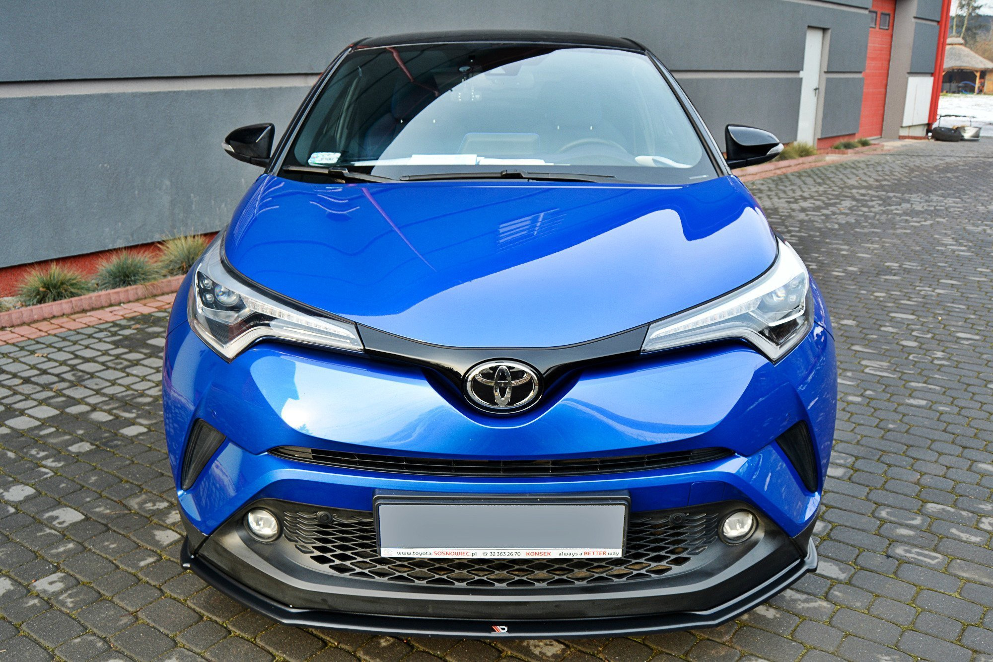 Frontspoiler Toyota C-HR 2016 - 2019 | Sport Glossy Black Edition – bilde 3