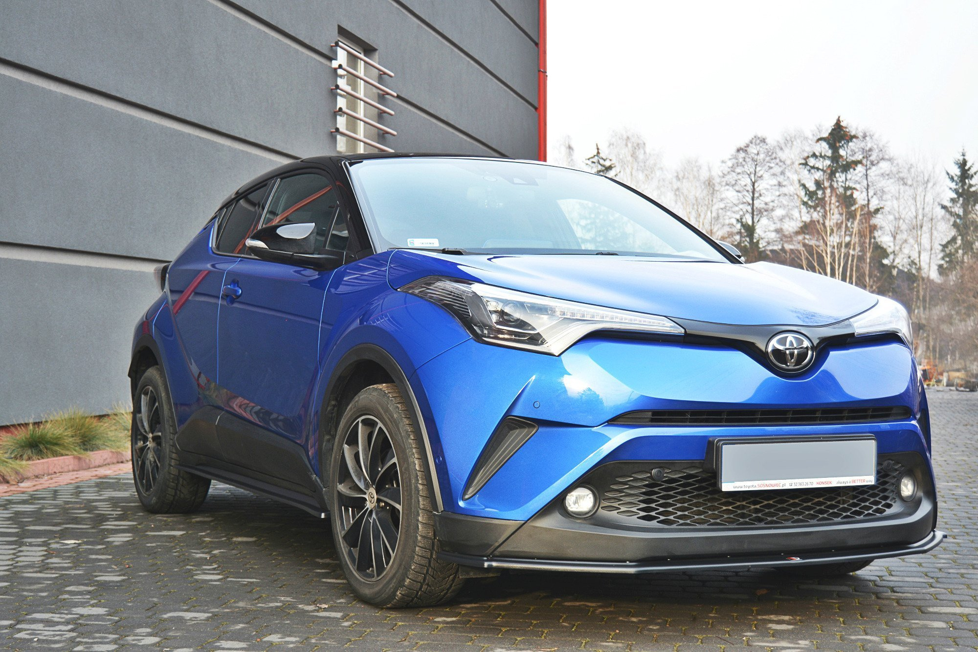 Frontspoiler Toyota C-HR 2016 - 2019 | Sport Glossy Black Edition – bilde 4