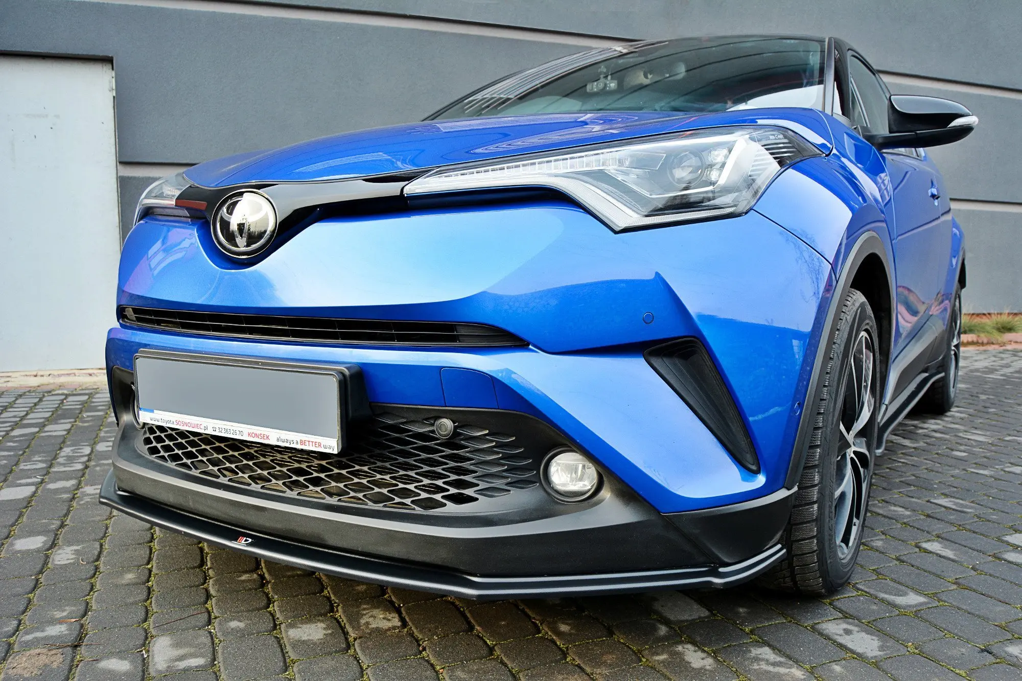 Frontspoiler Toyota C-HR I 2016 - 2019 │ Black Edition