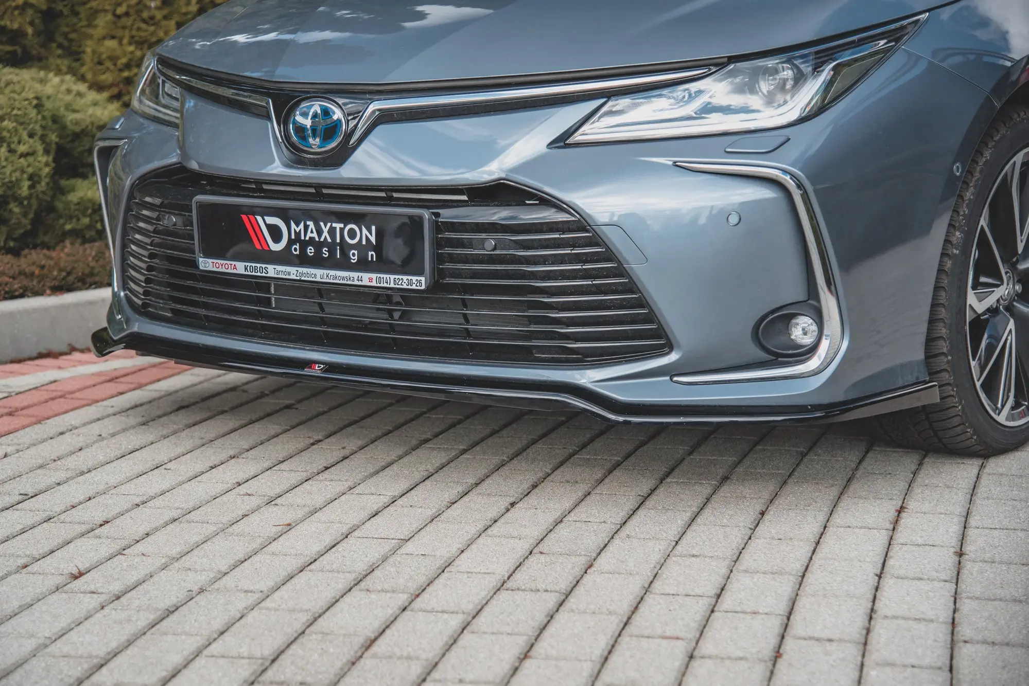 Frontspoiler Toyota Corolla XII 2019-> | Glossy Black Edition