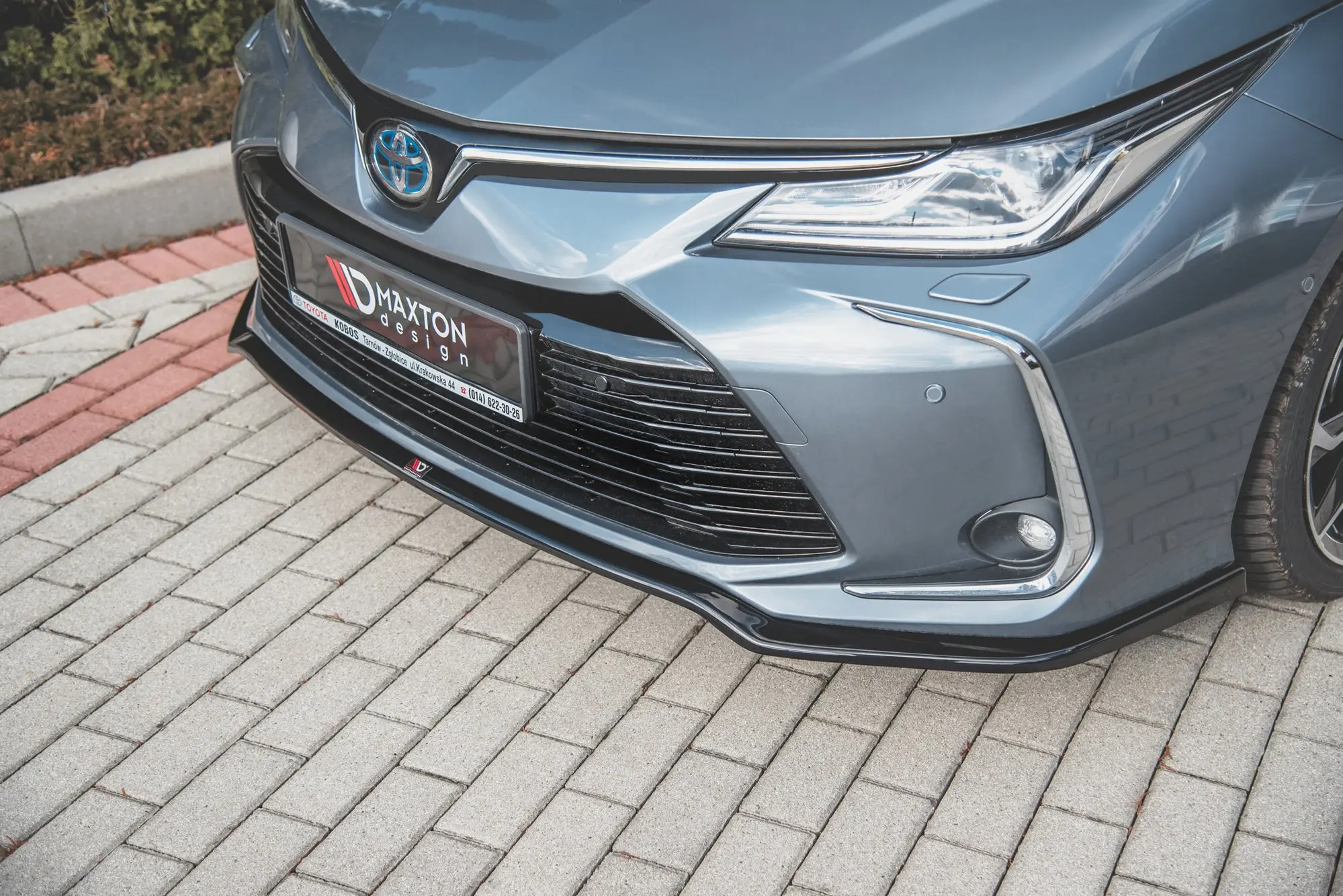 Frontspoiler Toyota Corolla XII 2019-> | Glossy Black Edition – bilde 2