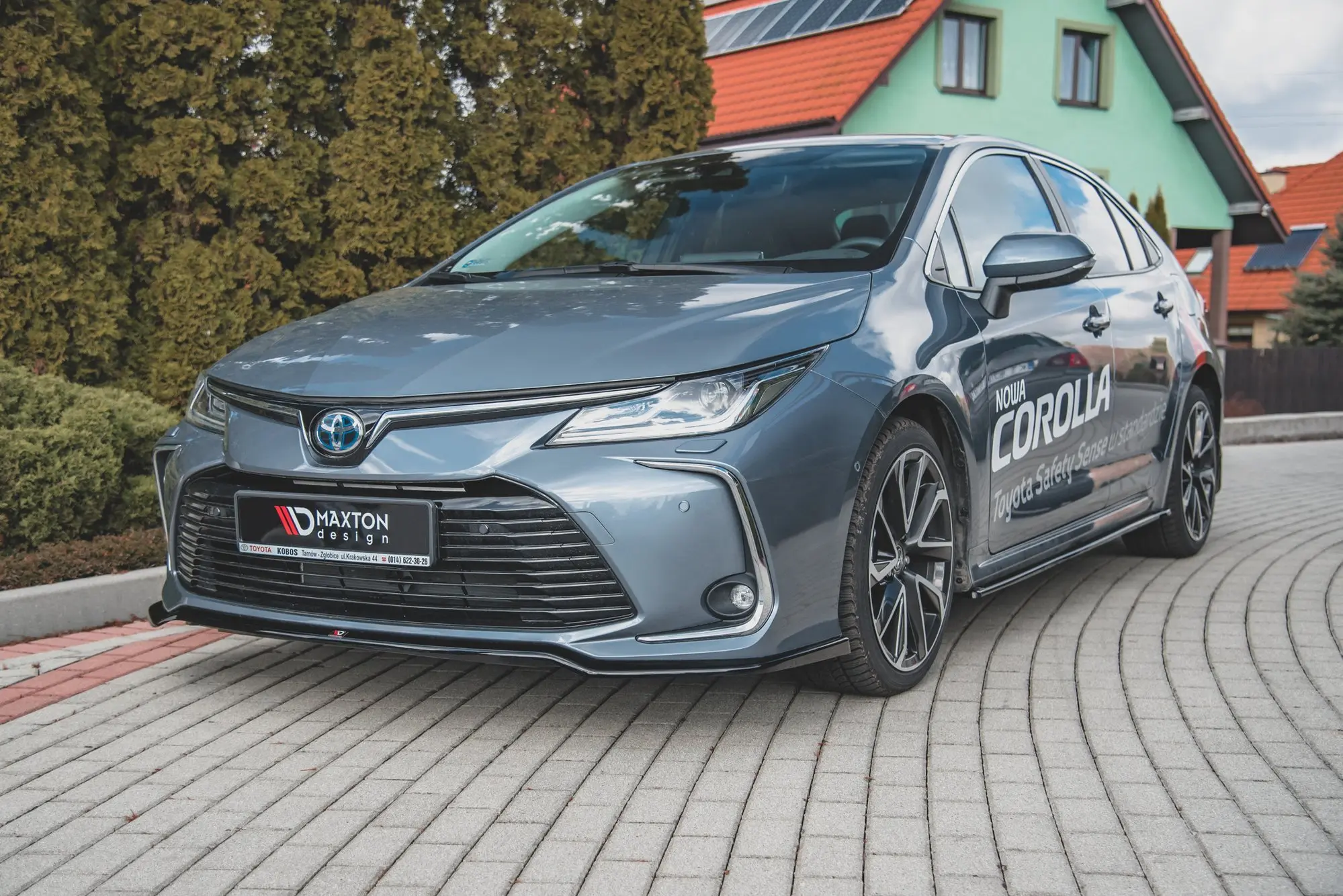 Frontspoiler Toyota Corolla XII 2019-> | Glossy Black Edition – bilde 5