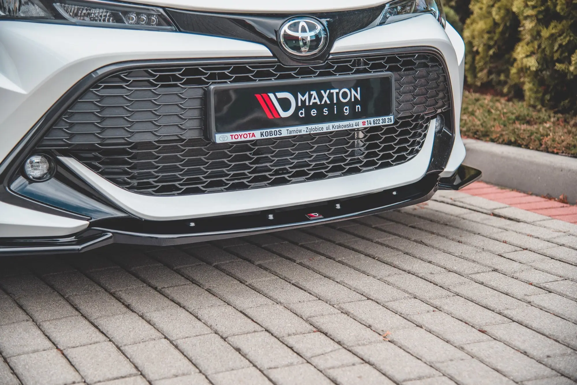 Frontspoiler Toyota Corolla XII 2019 -> | V.2 Glossy Black Edition