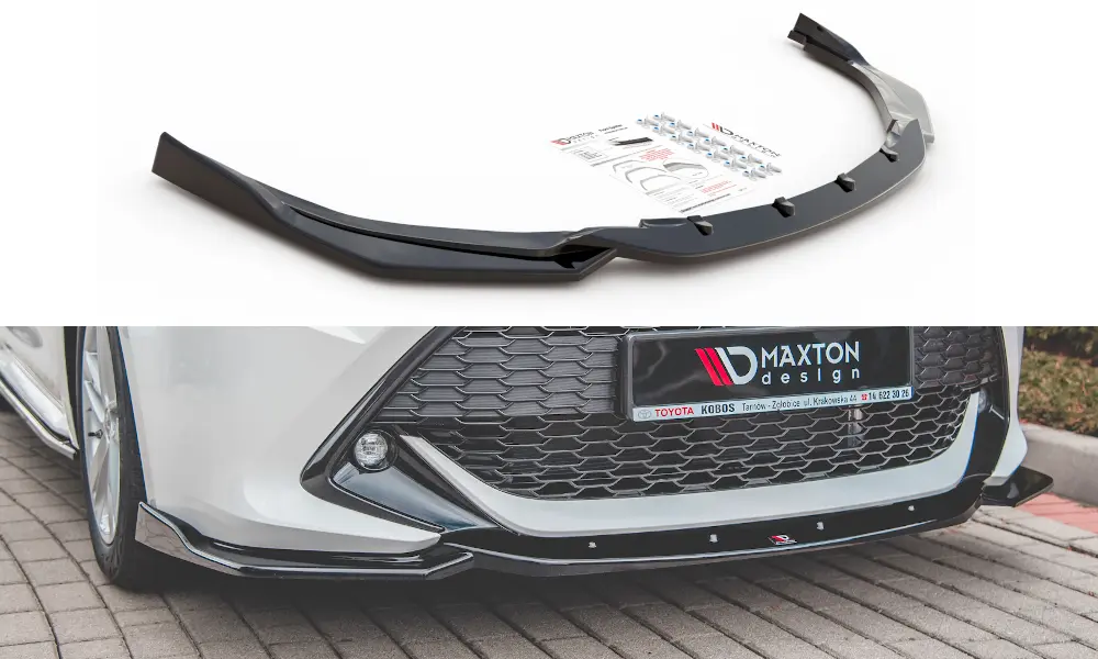 Frontspoiler Toyota Corolla XII 2019 -> | V.2 Glossy Black Edition – bilde 3