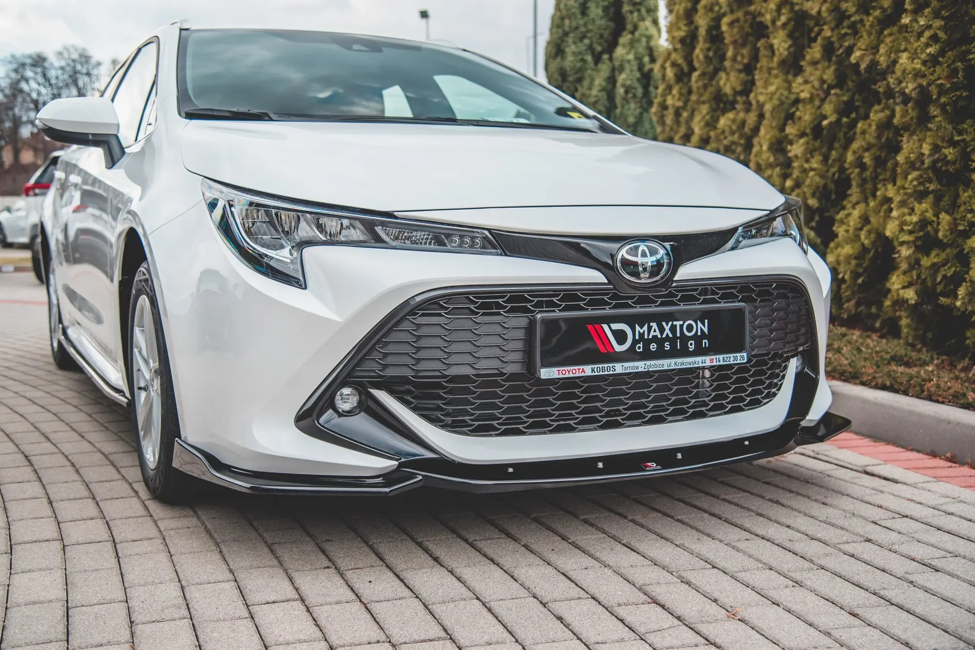Frontspoiler Toyota Corolla XII 2019 -> | V.2 Glossy Black Edition – bilde 5