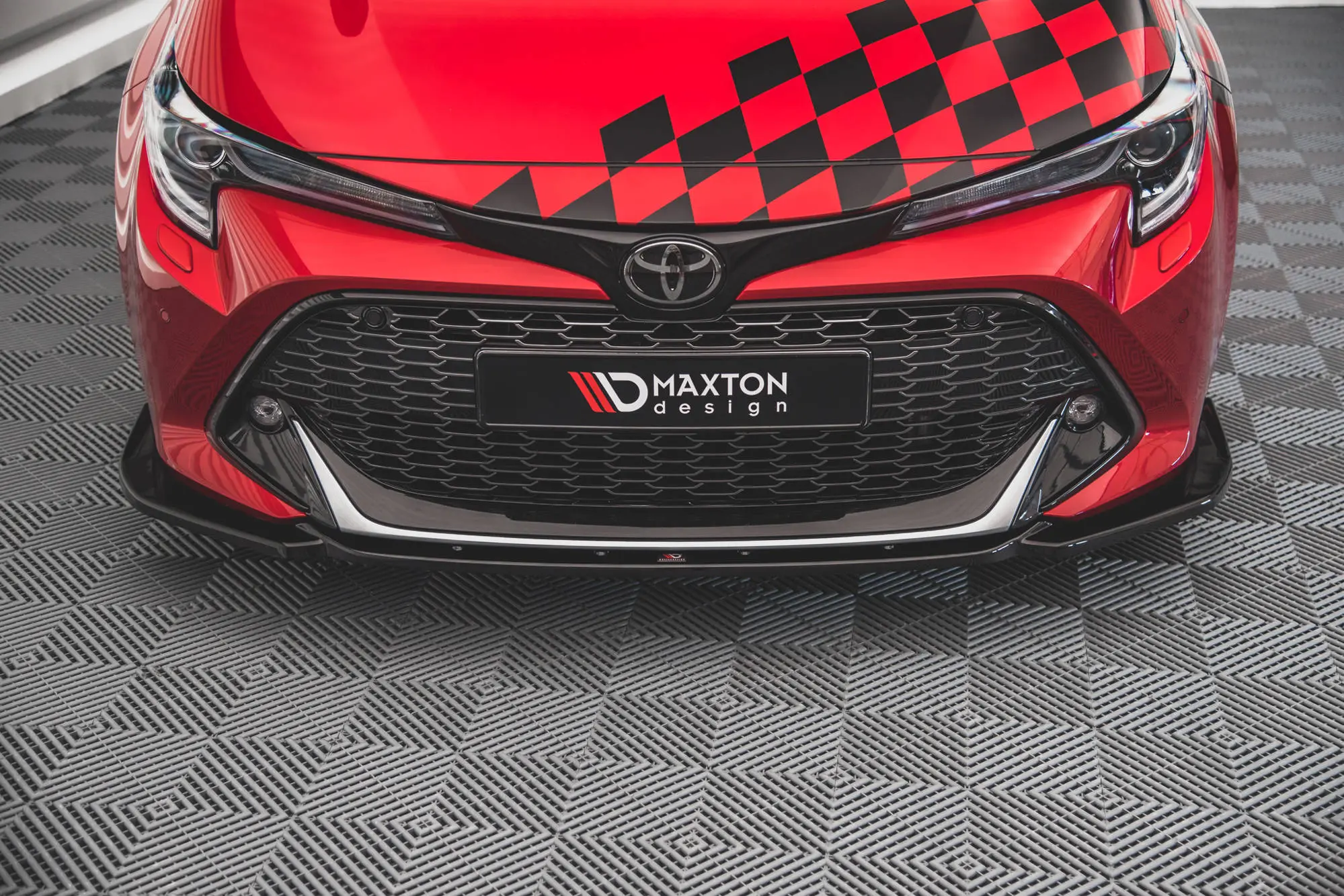 Frontspoiler Toyota Corolla XII GR Sport 2019 -> | V.1 Glossy Black Edition