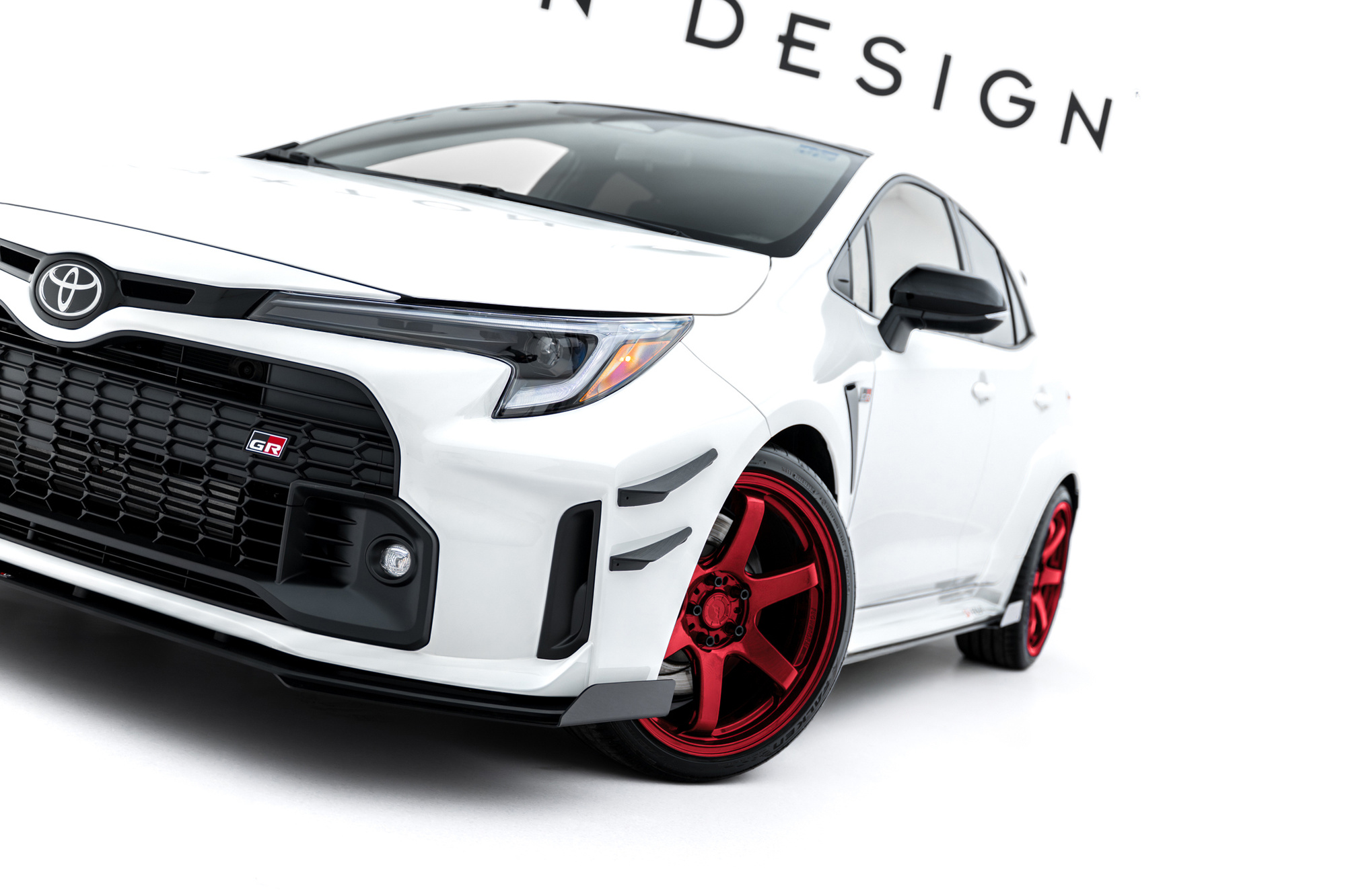 Frontspoiler Toyota GR Corolla XII 2022 - 2024 | Sport Glossy Black Edition – bilde 3