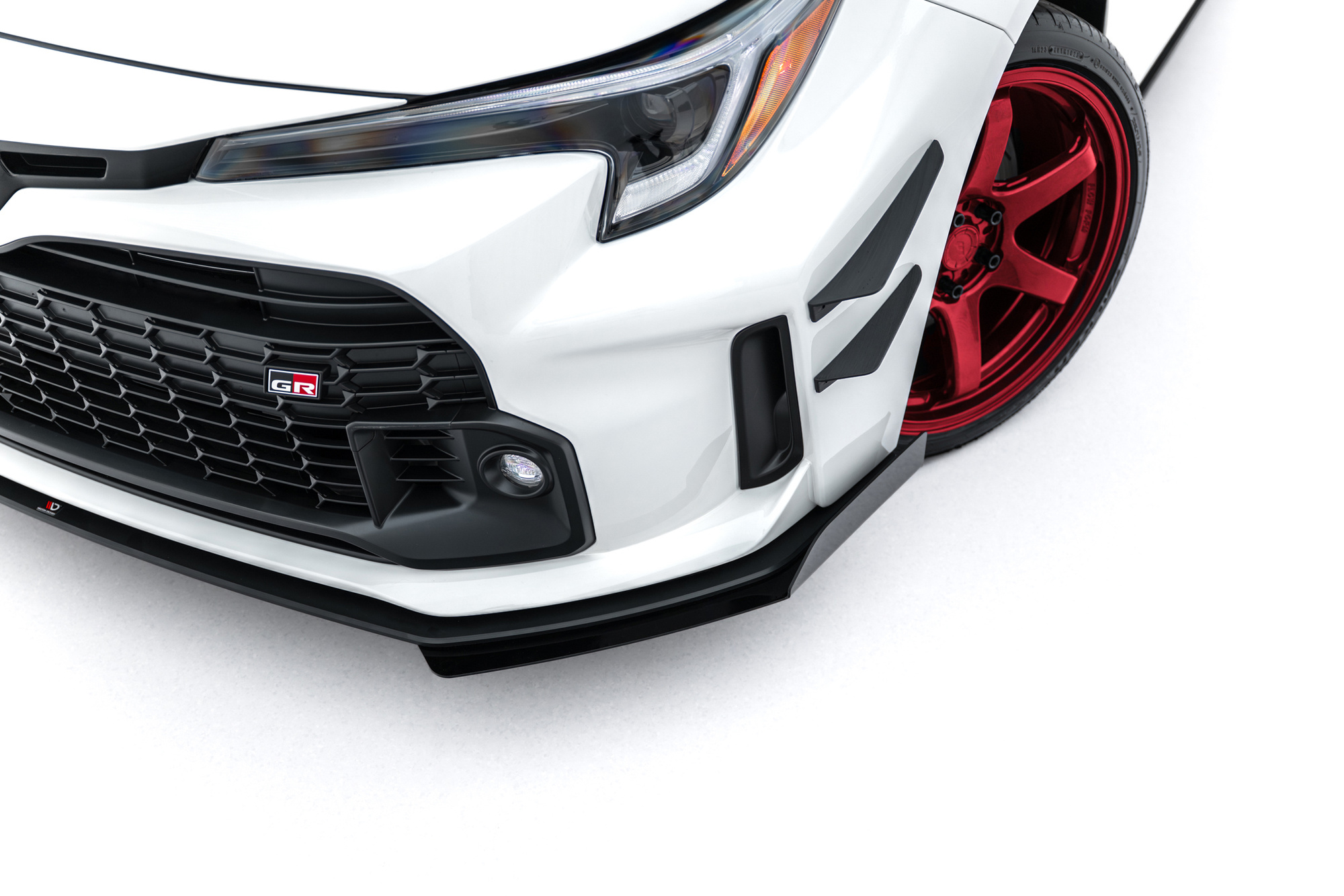 Frontspoiler Toyota GR Corolla XII 2022 - 2024 | Sport Glossy Black Edition – bilde 4
