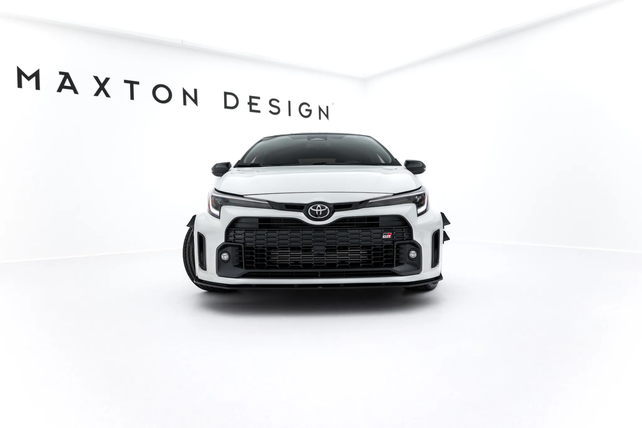 Frontspoiler Toyota GR Corolla XII 2022 - 2024 | Street Pro Black Edition – bilde 2