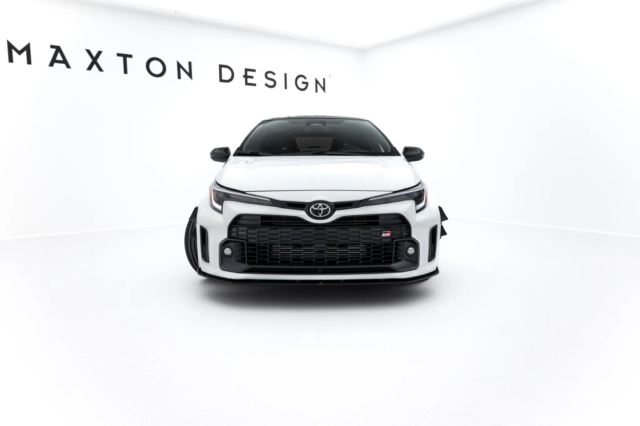Frontspoiler Toyota GR Corolla XII 2022 - 2024 | Street Pro Black Edition – bilde 3