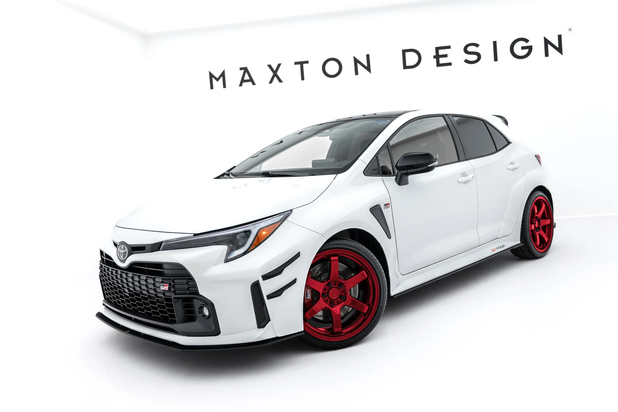 Frontspoiler Toyota GR Corolla XII 2022 - 2024 | Street Pro Black Edition – bilde 5
