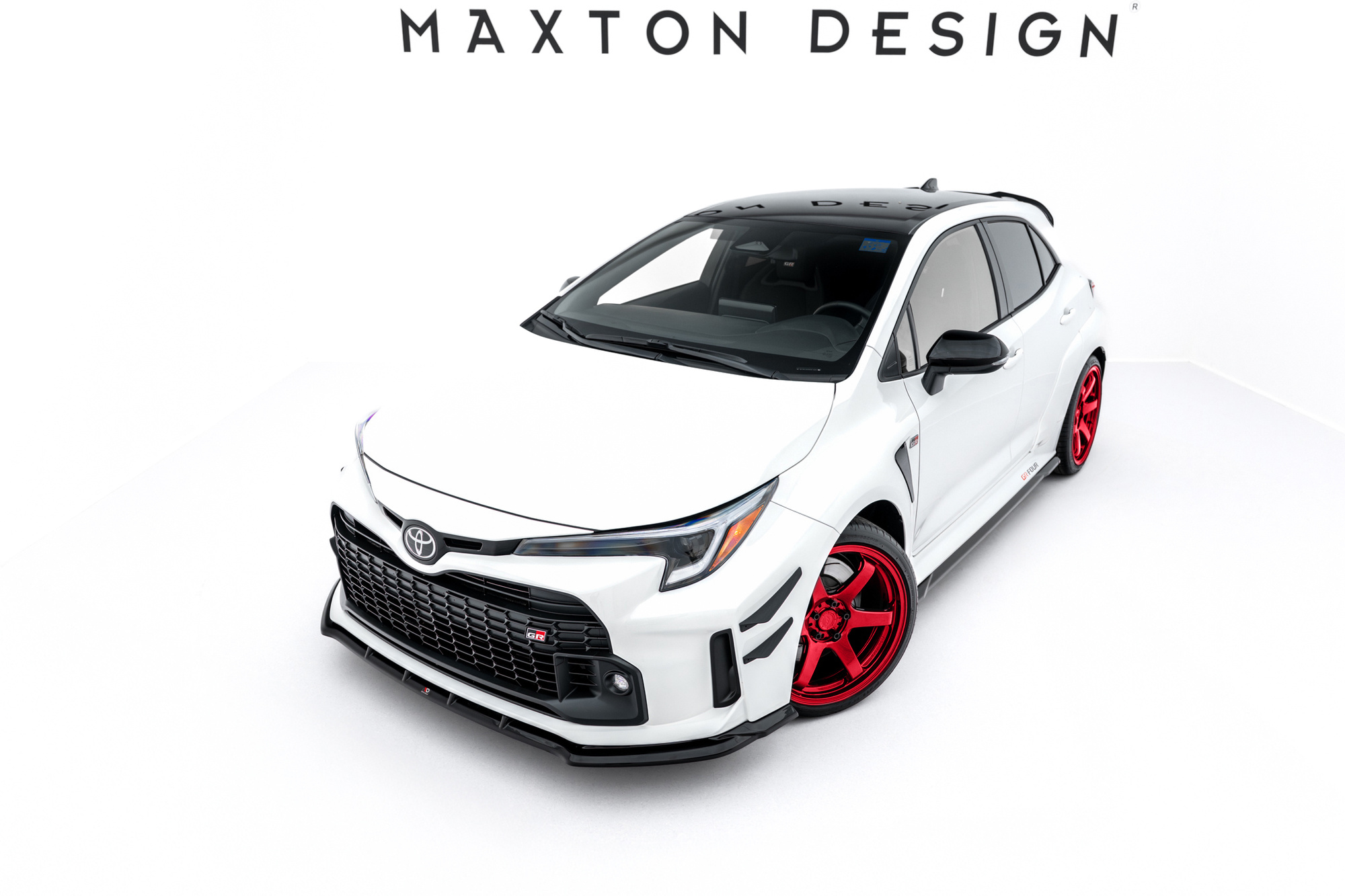Frontspoiler Toyota GR Corolla XII 2022 - 2024 | V1 Sport Glossy Black Edition – bilde 3