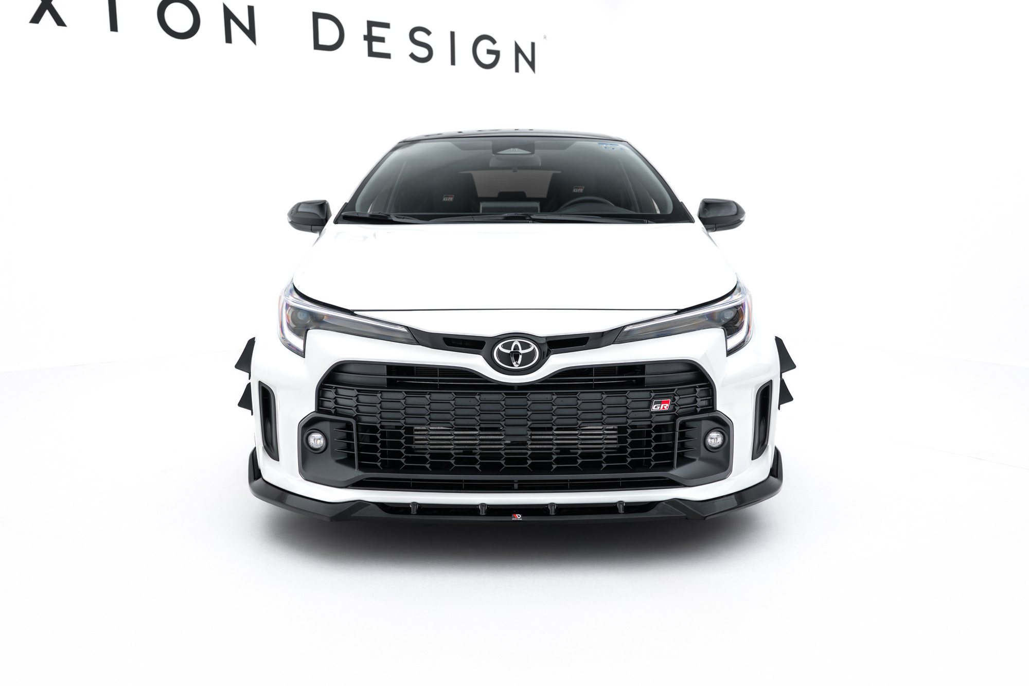 Frontspoiler Toyota GR Corolla XII 2022 - 2024 | V2 Sport Glossy Black Edition – bilde 2