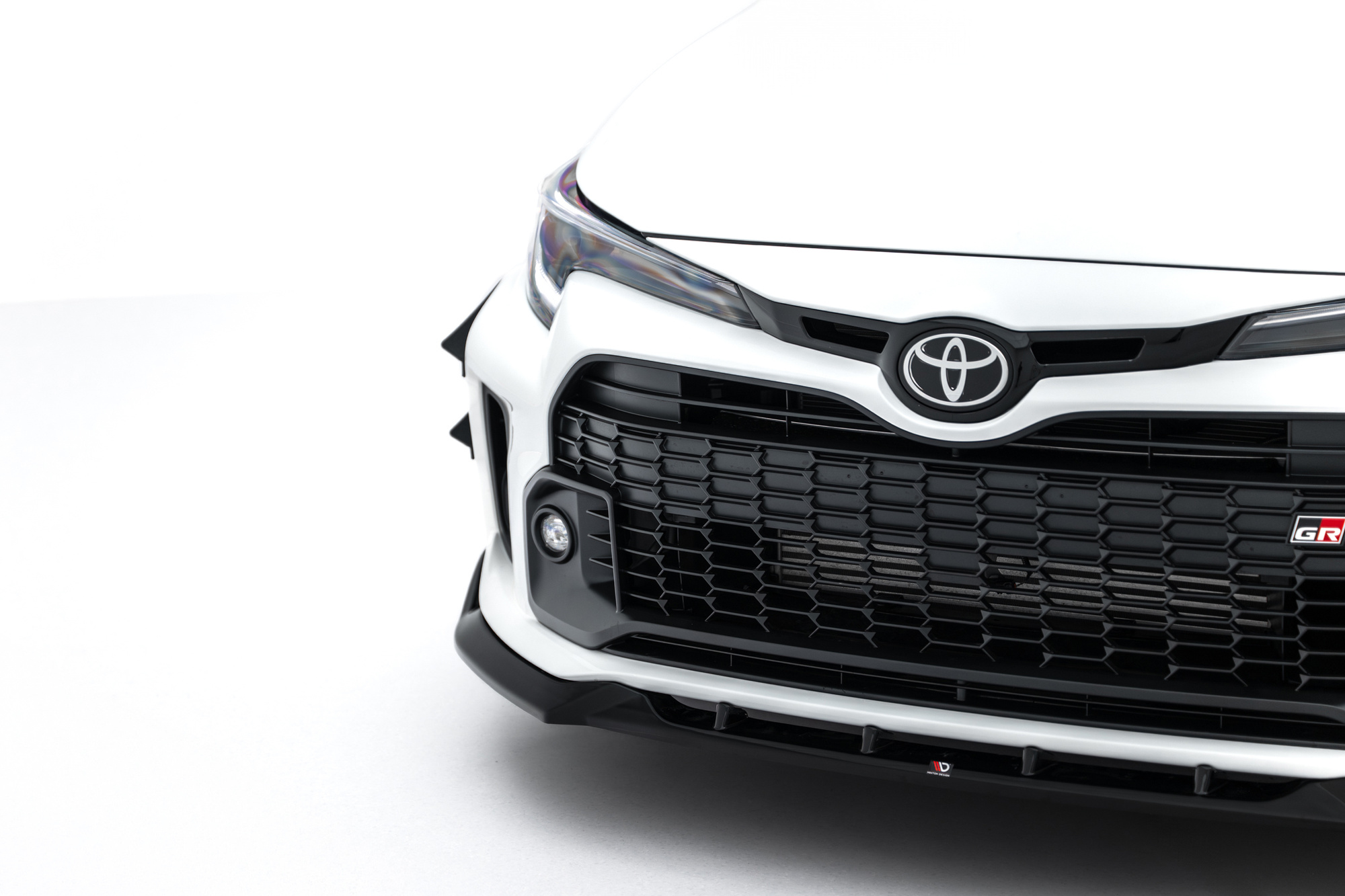Frontspoiler Toyota GR Corolla XII 2022 - 2024 | V2 Sport Glossy Black Edition – bilde 3