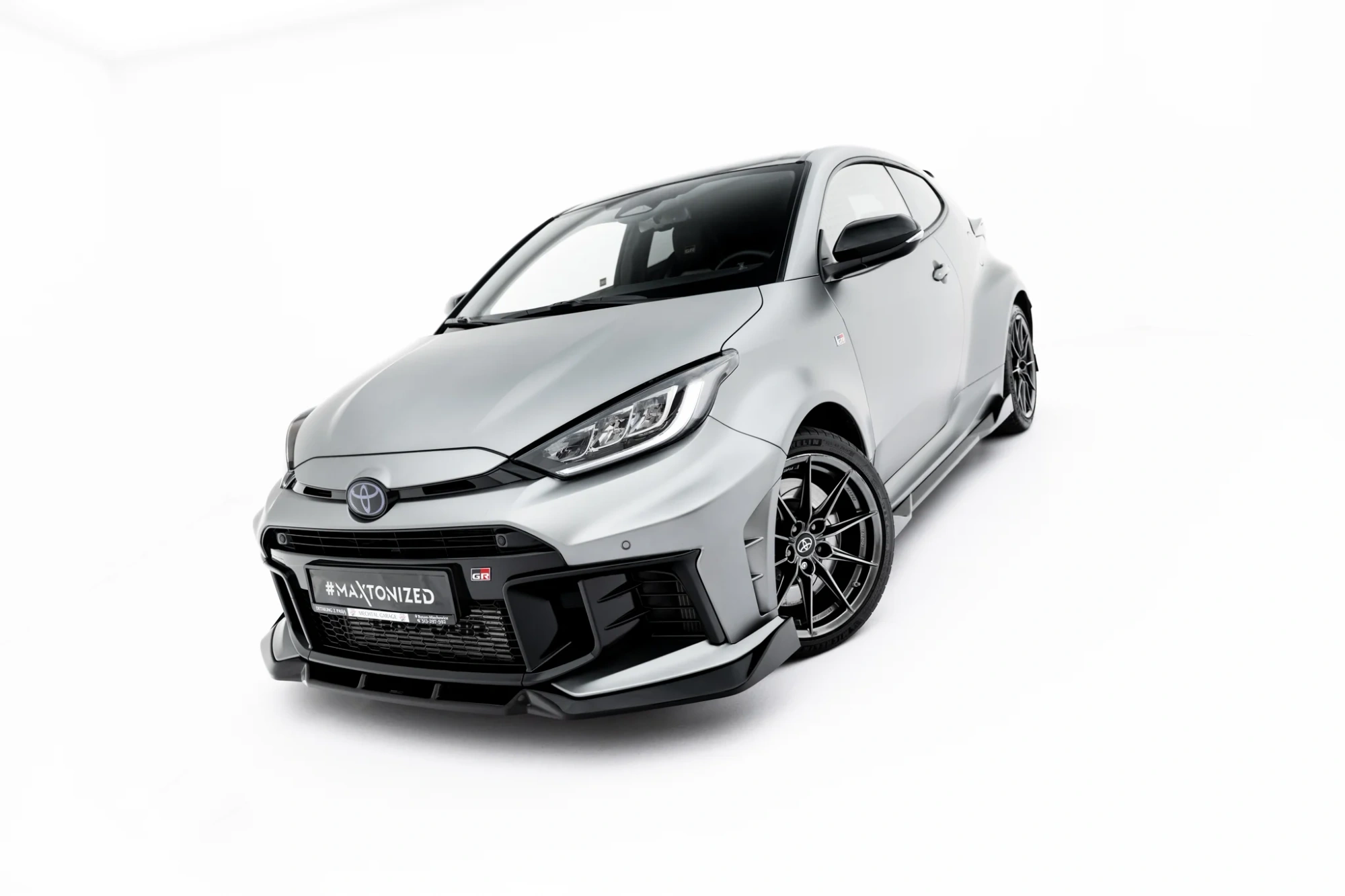 Frontspoiler Toyota GR Yaris IV Facelift 2024 ->  | Sport Glossy Black Edition V2
