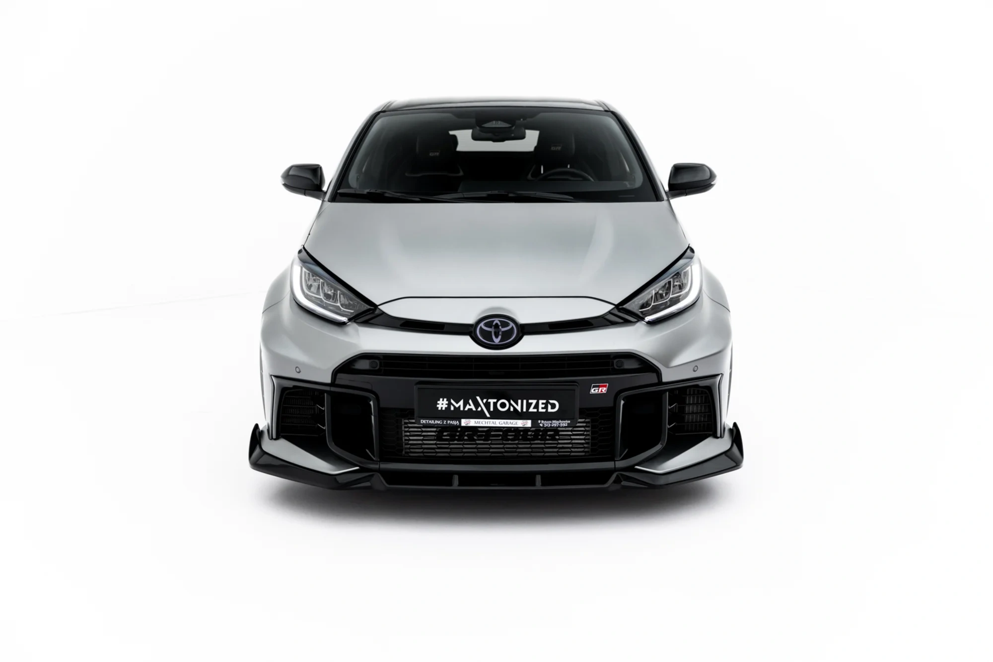 Frontspoiler Toyota GR Yaris IV Facelift 2024 ->  | Sport Glossy Black Edition V2 – bilde 2