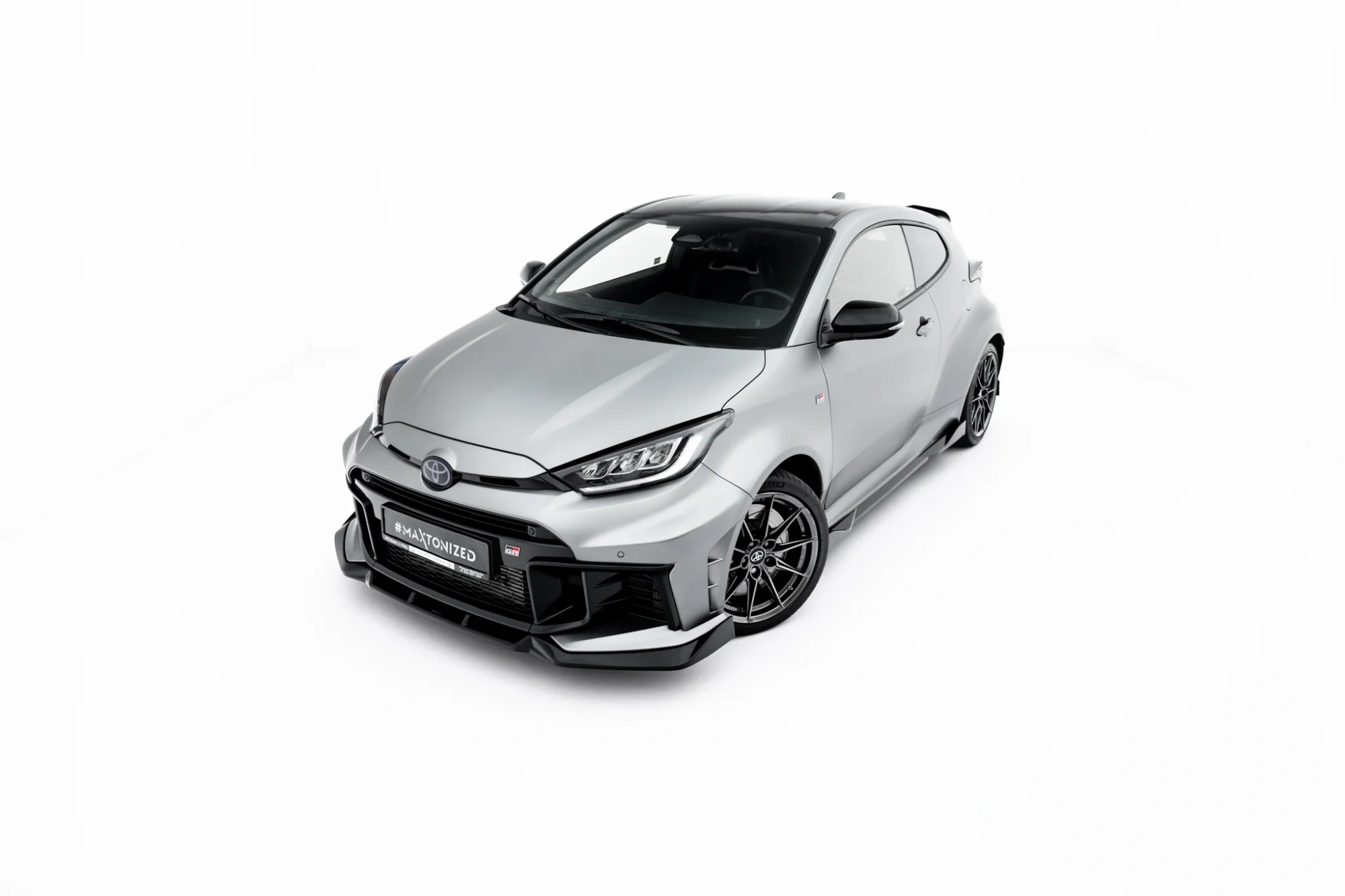Frontspoiler Toyota GR Yaris IV Facelift 2024 ->  | Sport Glossy Black Edition V2 – bilde 3