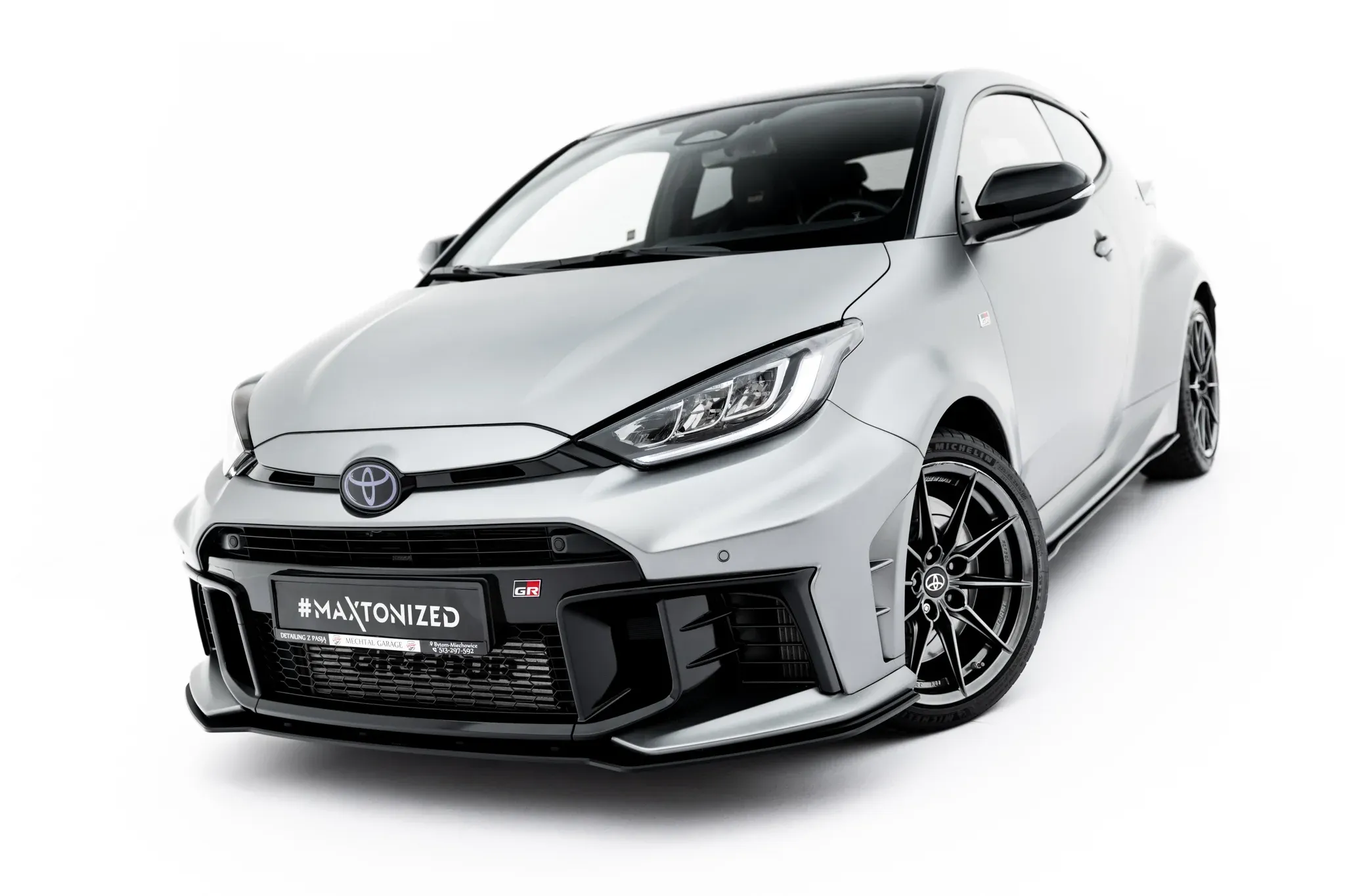 Frontspoiler Toyota GR Yaris IV Facelift 2024 -> | Street Pro Black Edition
