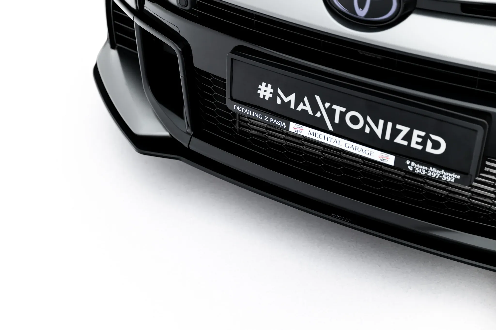 Frontspoiler Toyota GR Yaris IV Facelift 2024 -> | Street Pro Black Edition – bilde 5