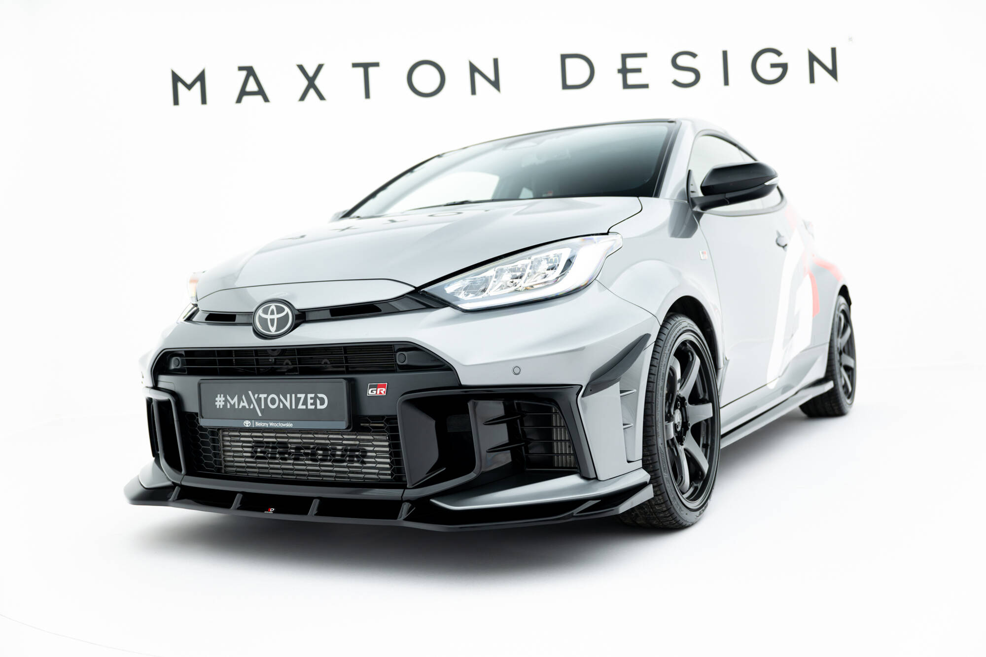 Frontspoiler Toyota GR Yaris Mk4 Facelift 2024 -> | Sport Glossy Black Edition – bilde 3