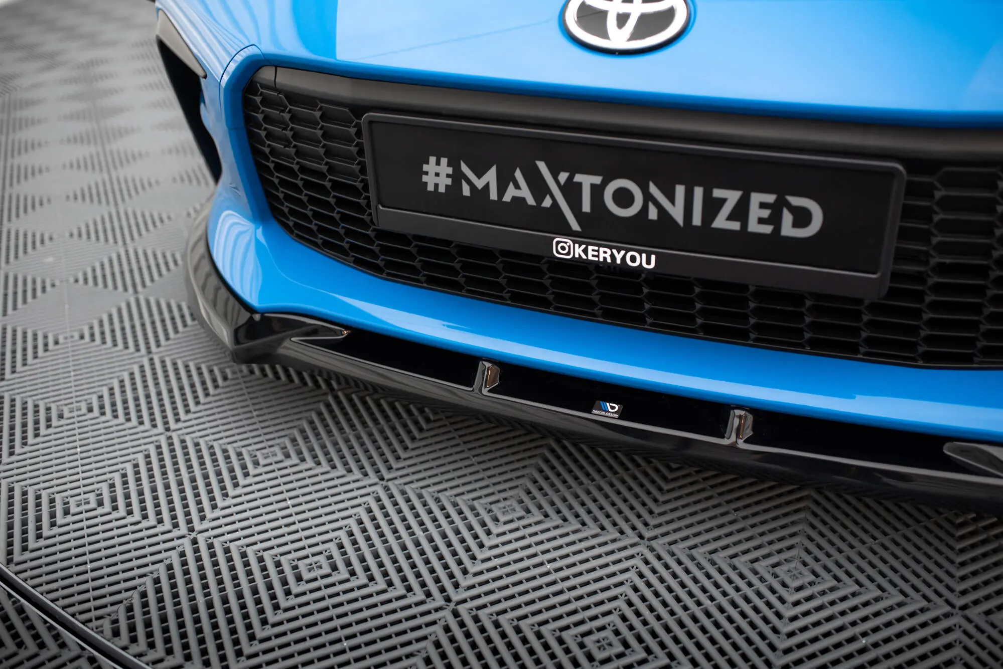 Frontspoiler Toyota GR86 2021 - > | V.1 Glossy Black Edition – bilde 3