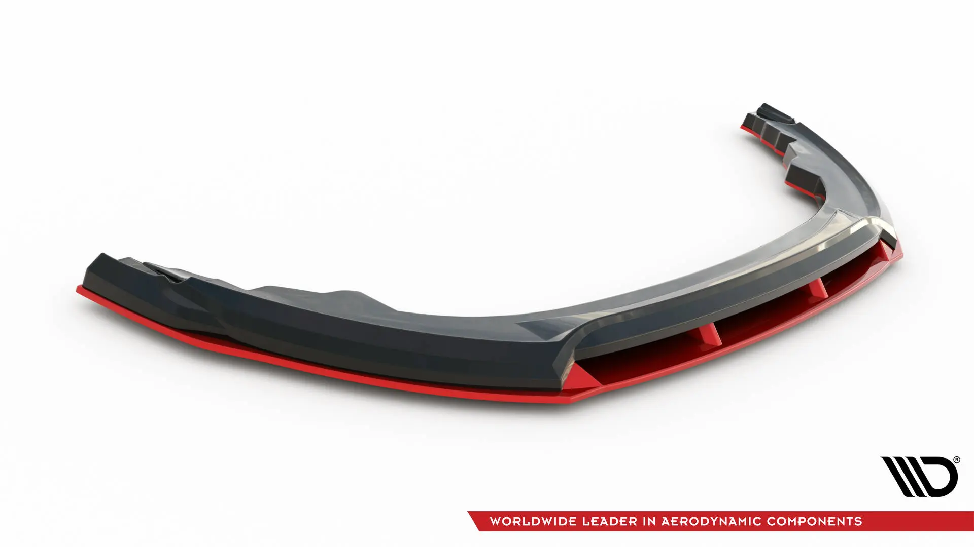 Frontspoiler Toyota GR86 2021 - > | V.2 Glossy Black + Red Edition – bilde 7