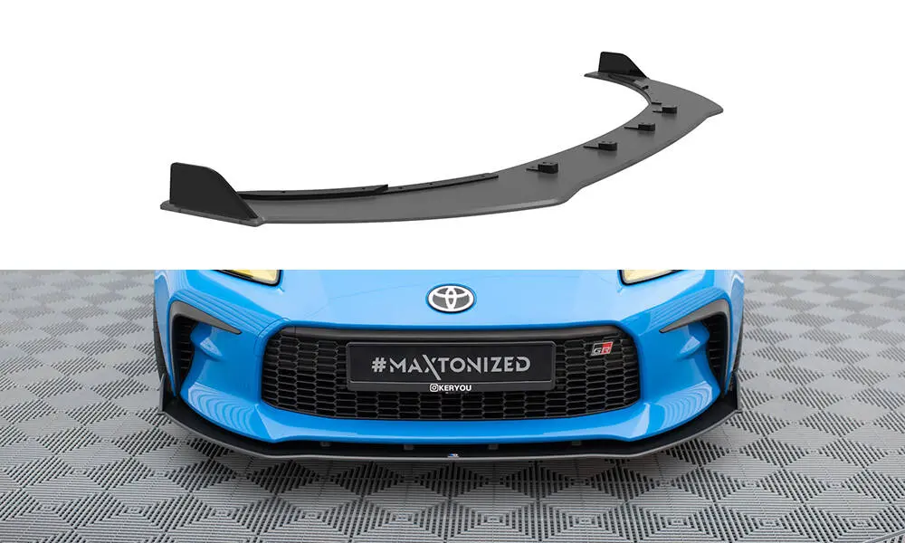 Frontspoiler Toyota GR86 2021 - > | V.2 Street Pro Black Edition – bilde 3