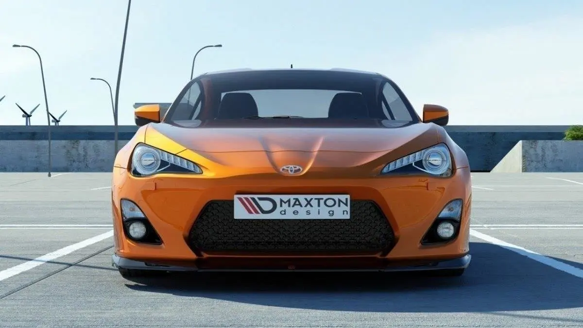 Frontspoiler Toyota GT86 2012-2016 | Glossy Black Edition