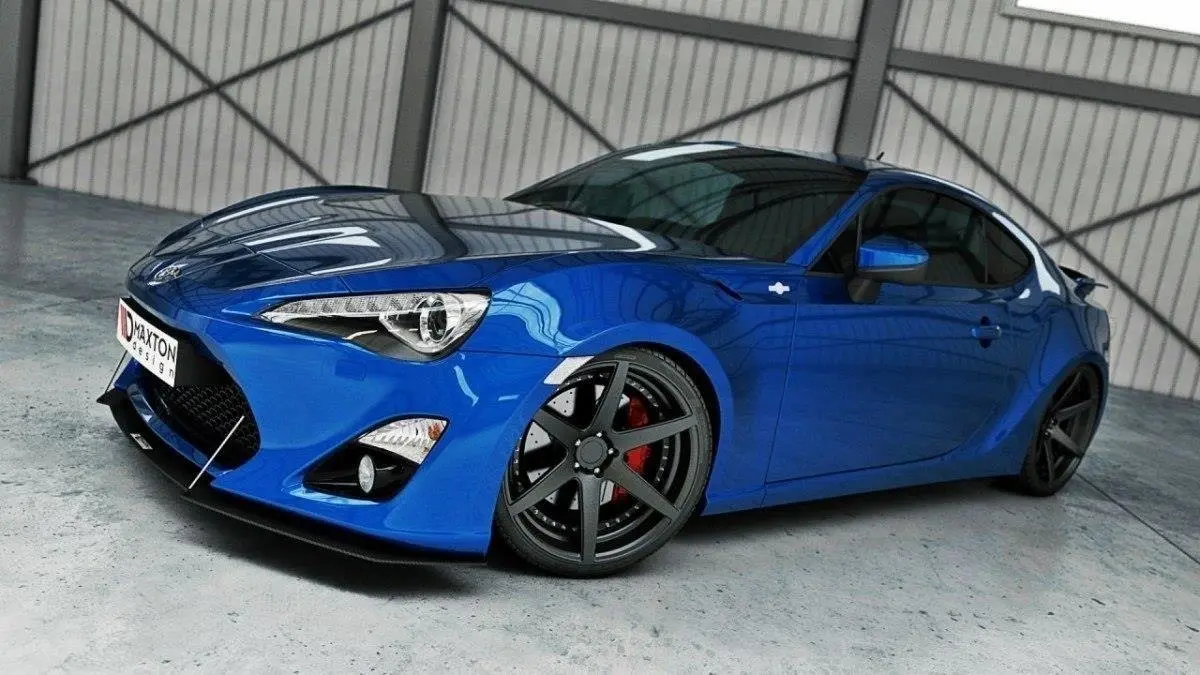 Frontspoiler Toyota GT86  2012-2016 | Racing Black Edition – bilde 3
