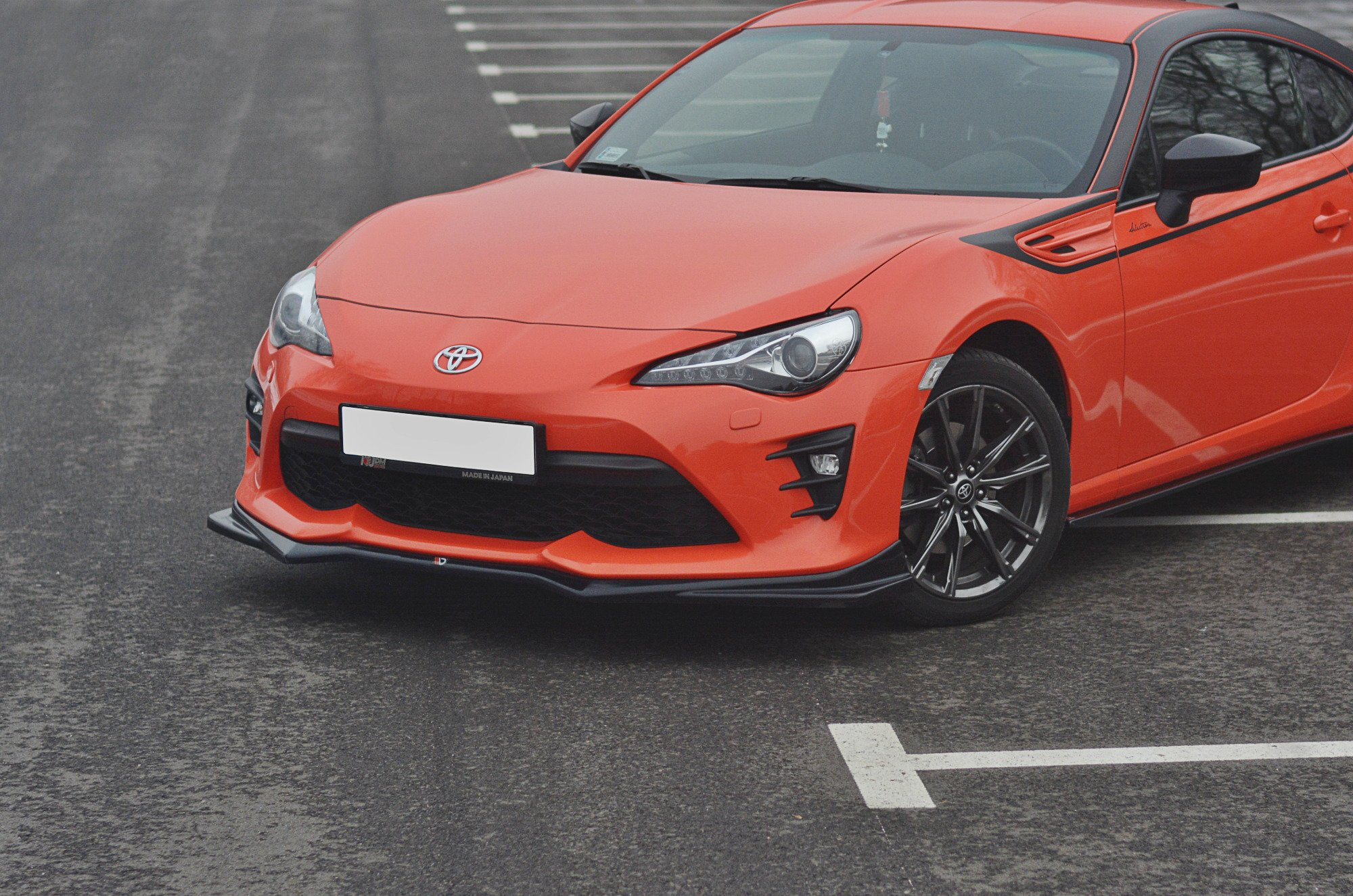 Frontspoiler Toyota GT86 Facelift 2017 - 2020 | Sport Glossy Black Edition V2