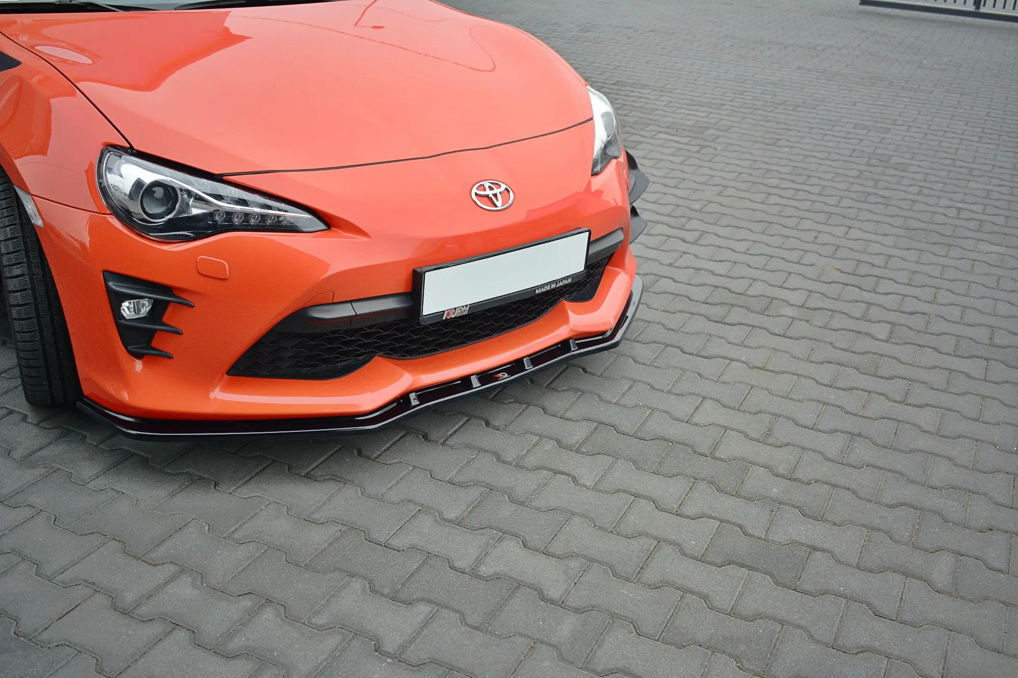 Frontspoiler Toyota GT86 Facelift 2017-> | V.3 Glossy Black Edition – bilde 4