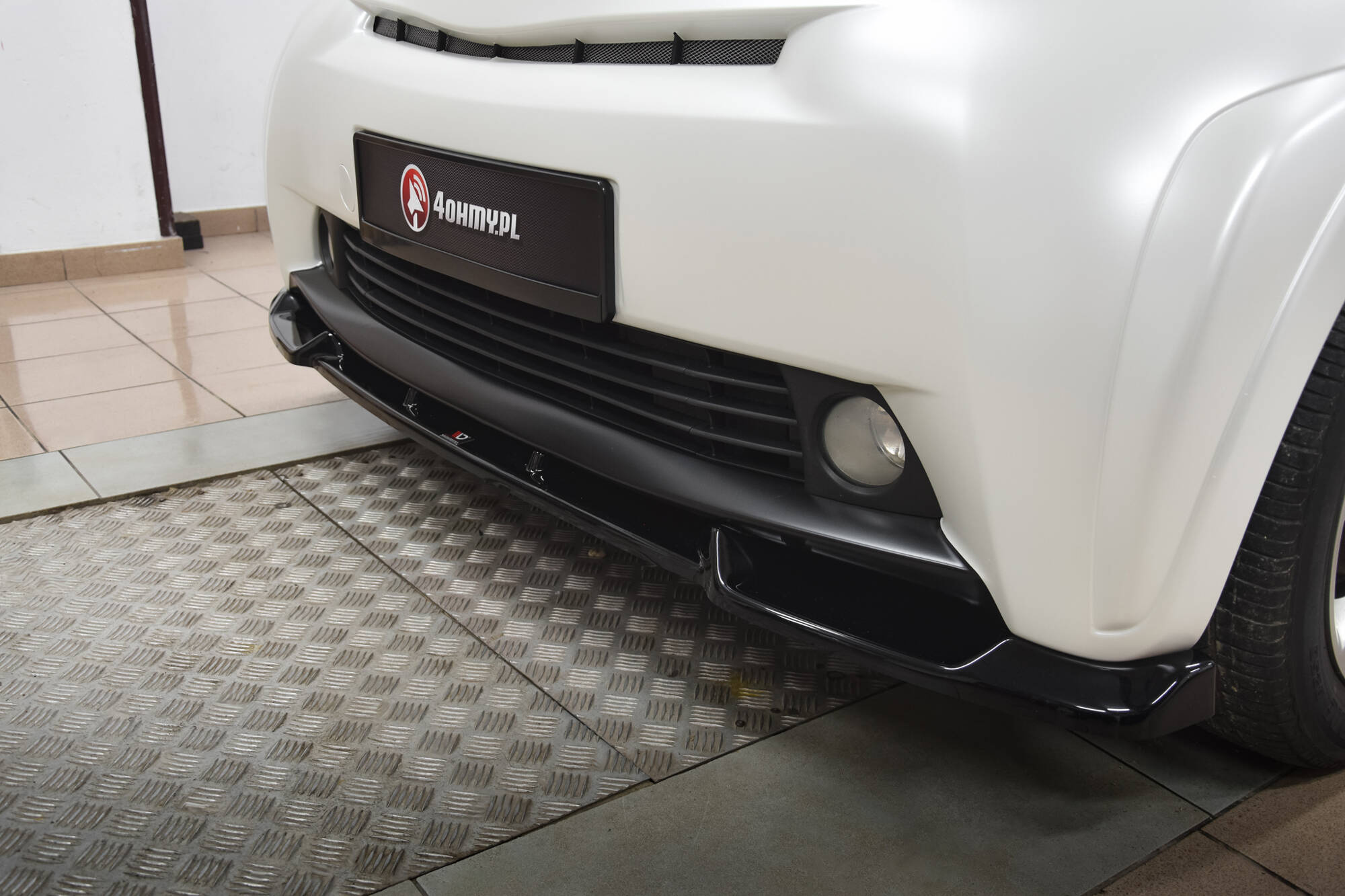 Frontspoiler Toyota IQ 2008 - 2015 | Sport Glossy Black Edition – bilde 2