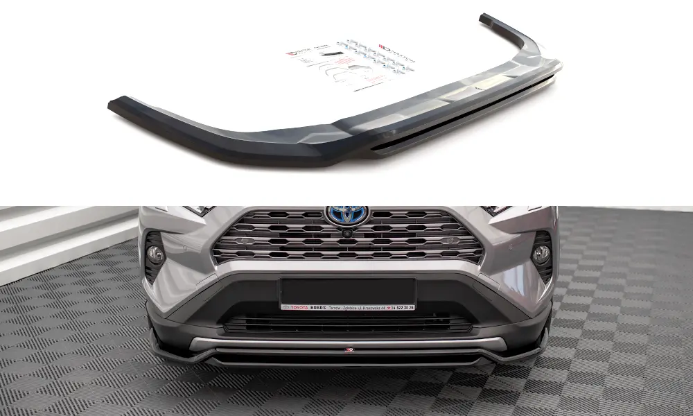 Frontspoiler Toyota RAV4 V 2019 -> / Toyota RAV4 Plug-in Hybrid 2020 -> | Glossy Black Edition – bilde 4