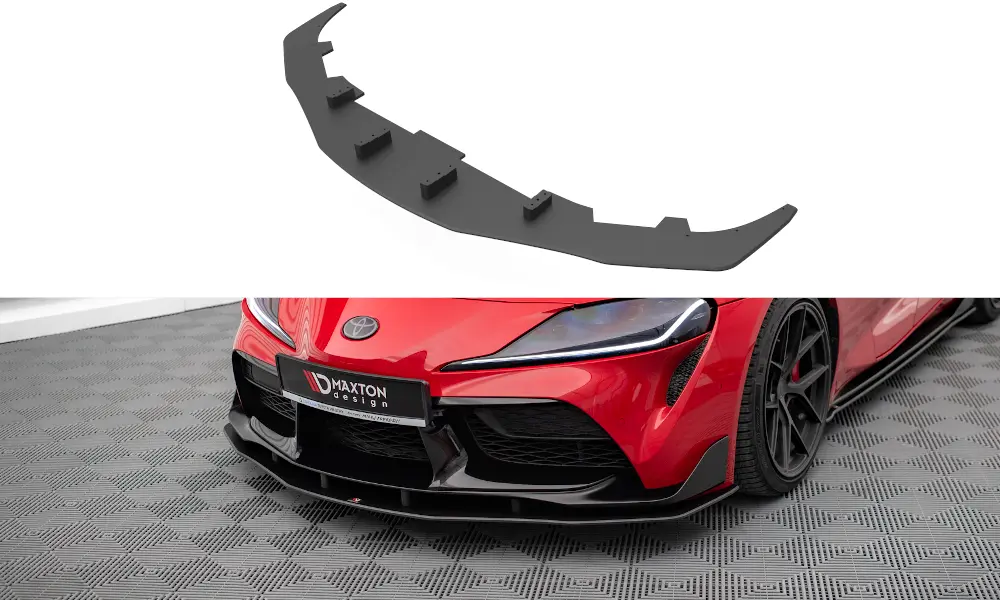 Frontspoiler Toyota Supra V 2019-> | Street Pro Black Edition – bilde 2