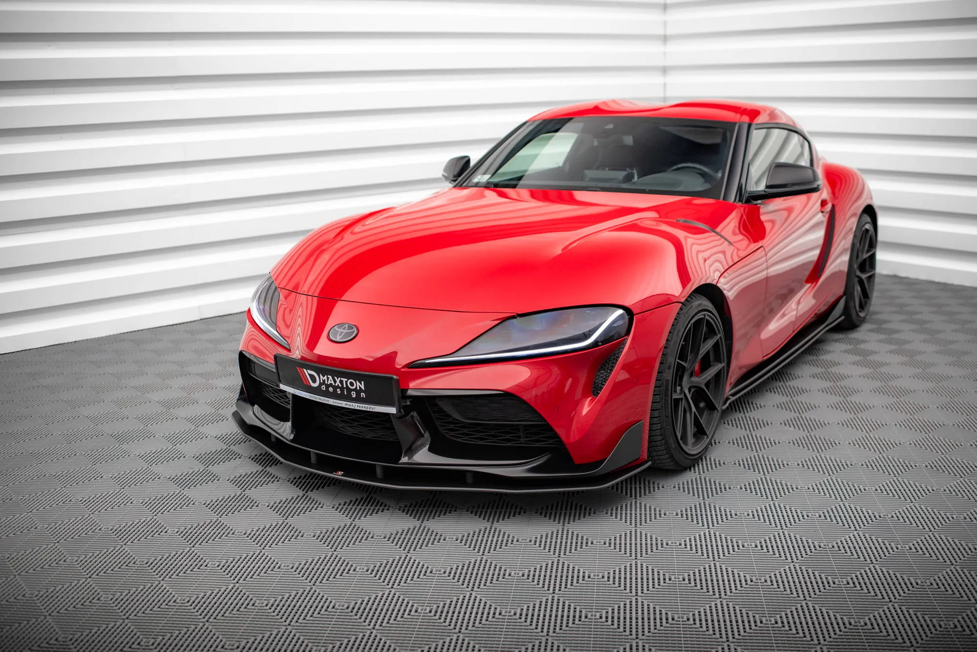 Frontspoiler Toyota Supra V 2019-> | Street Pro Black Edition